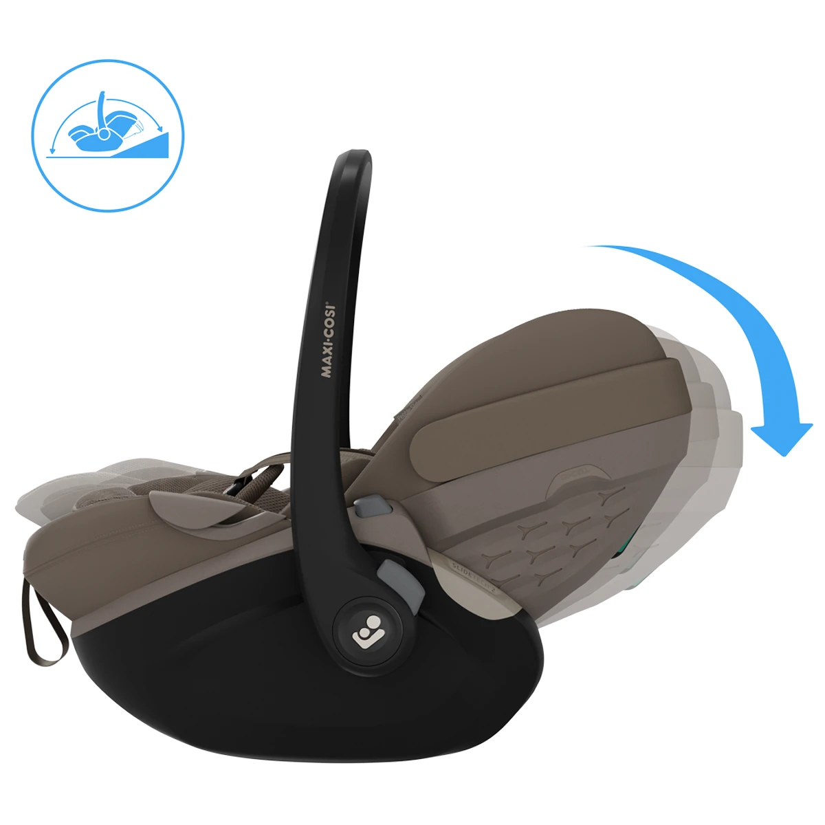 Maxi-Cosi Pebble Slide Pro + baza FamilyFix Slide Pro | Oak Truffle
