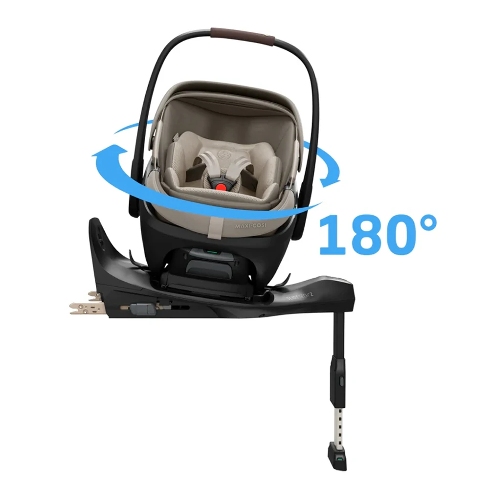 Maxi-Cosi Coral Slide Pro + baza FamilyFix Slide Pro | Sapphire Sand