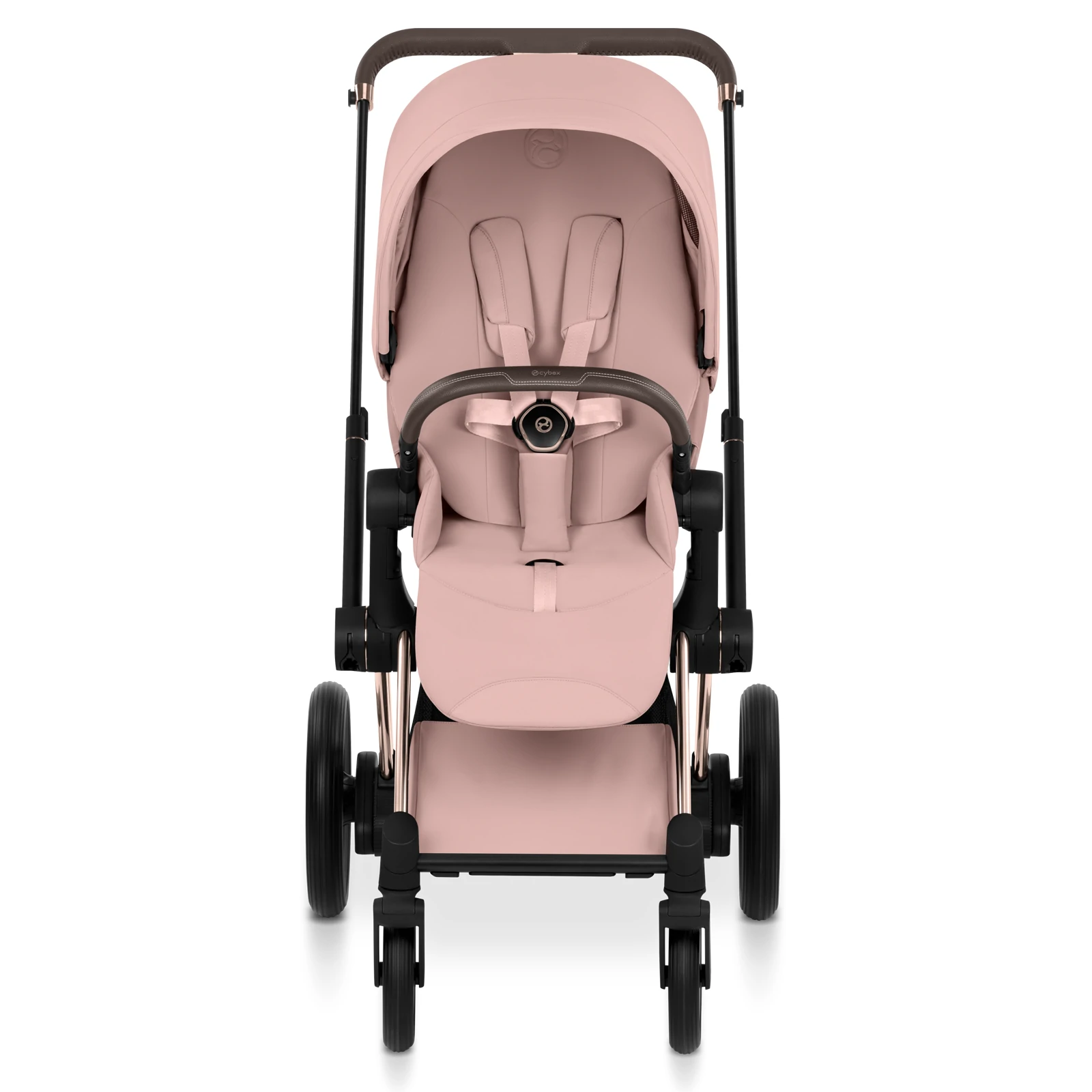 Cybex e-Priam 5.0 - wózek 2w1 | Peach Pink - Rosegold (Style)