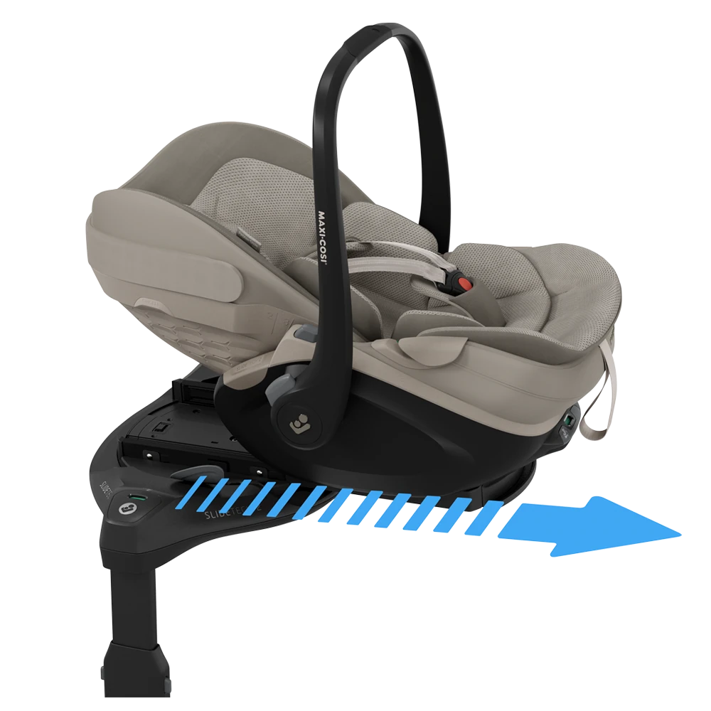 Maxi-Cosi Pebble Slide Pro + baza FamilyFix Slide Pro | Sapphire Sand