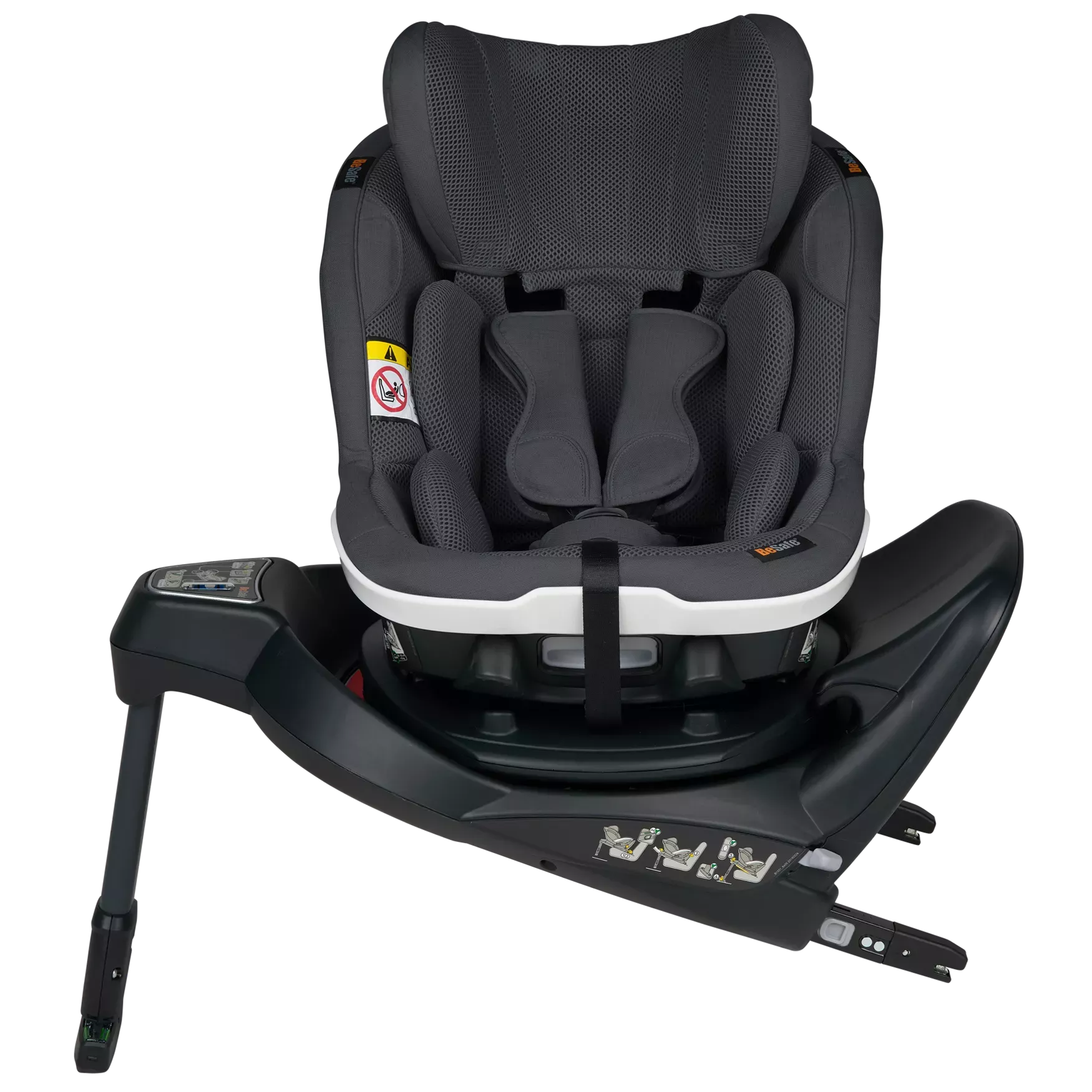 BeSafe iZi Twist i-Size | Anthracite Mesh