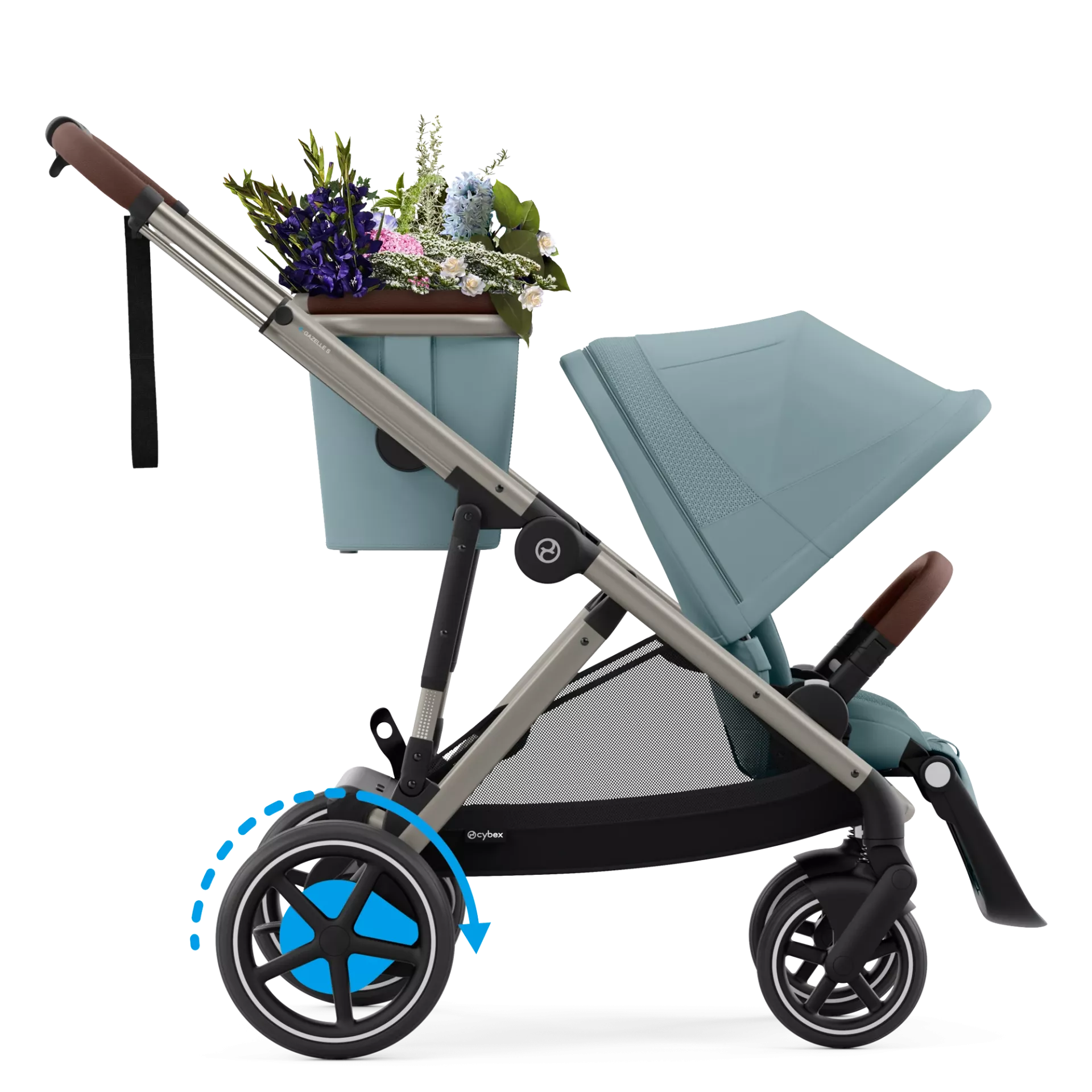 Cybex e-Gazelle S +gondola GRATIS | Stormy Blue