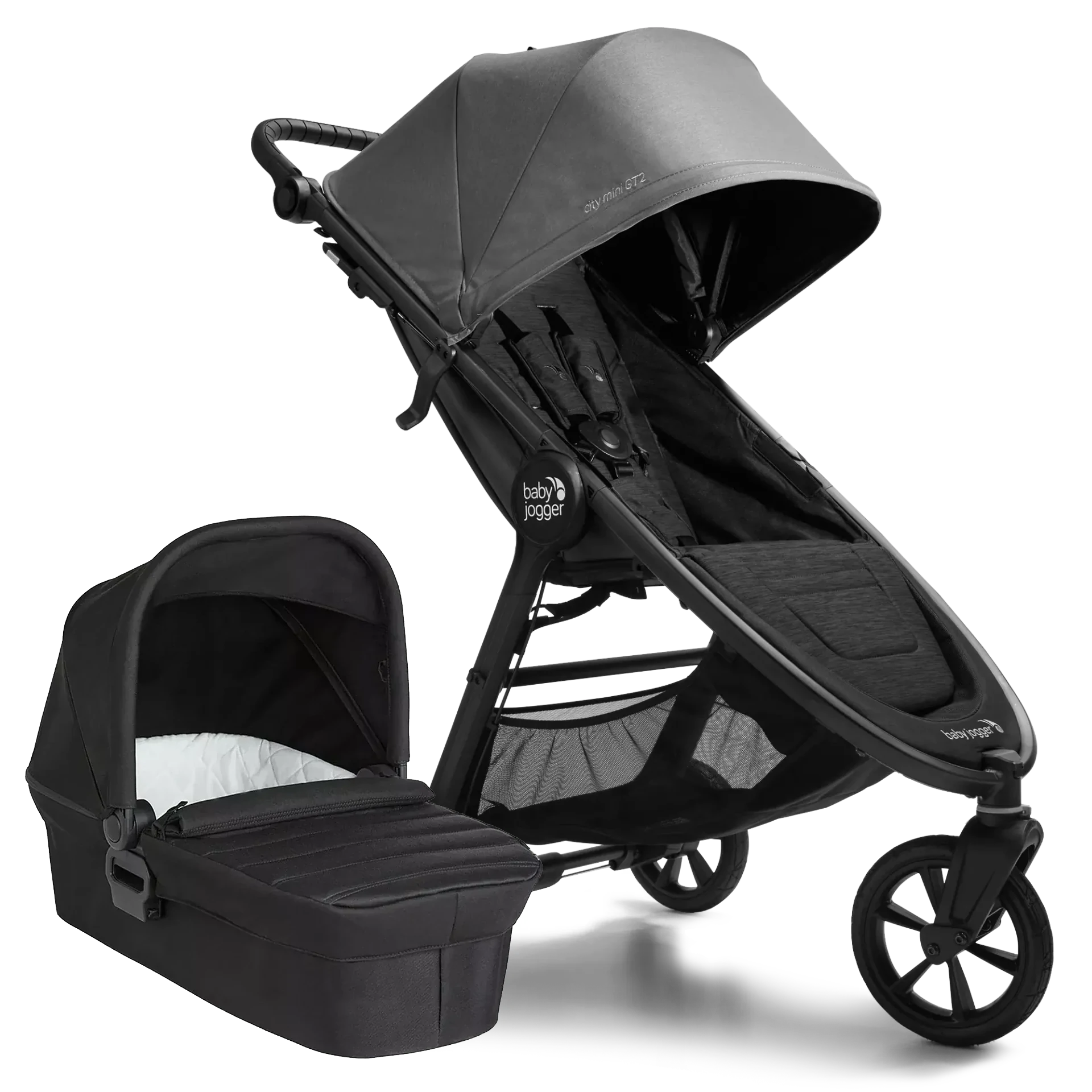 Baby Jogger City Mini GT2 + Avionaut Pixel Pro 2.0 C +GRATIS - 3w1 | Stone Grey