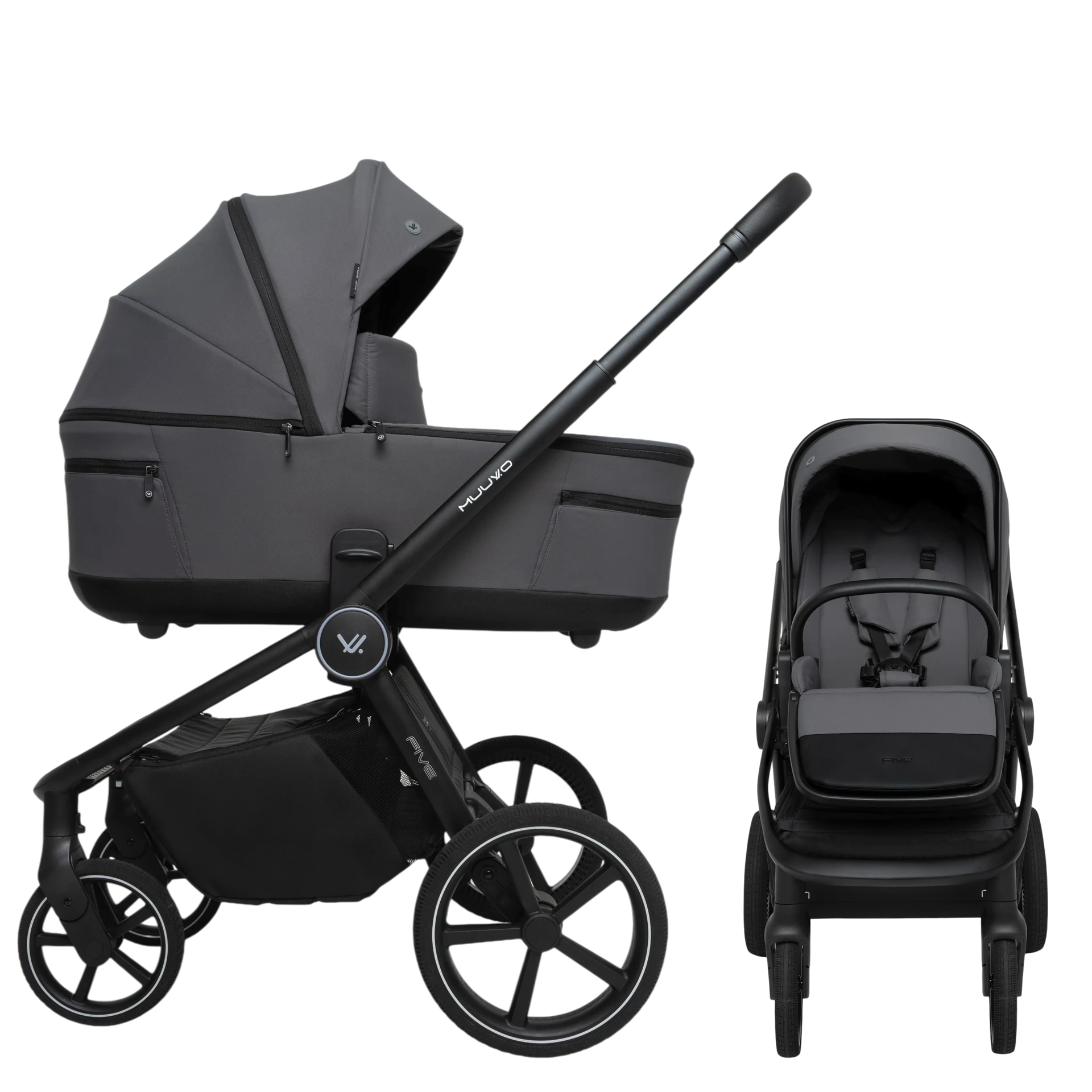 Muuvo Five +GRATIS - 2w1 | Iron Graphite