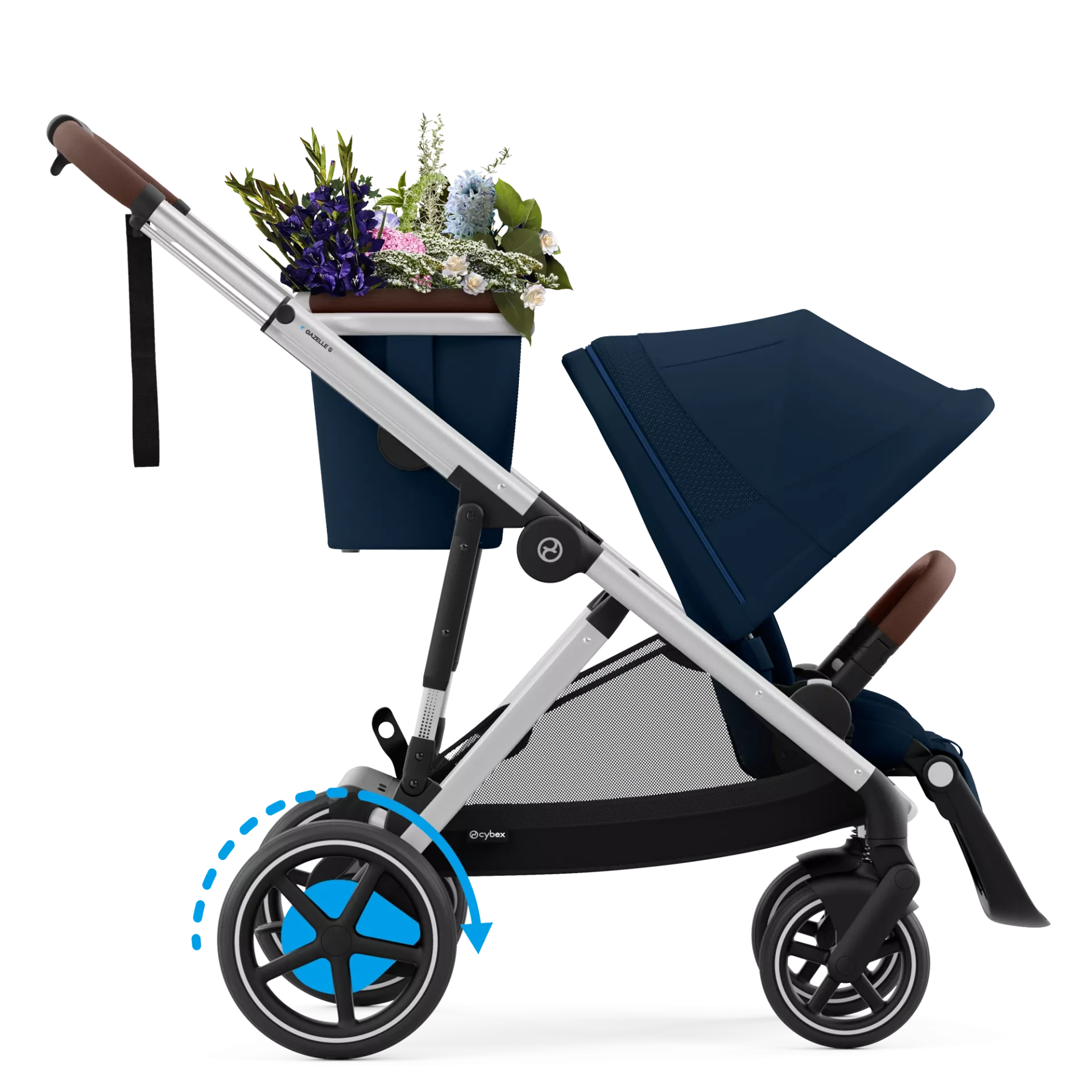 Cybex e-Gazelle S +gondola GRATIS | Ocean Blue
