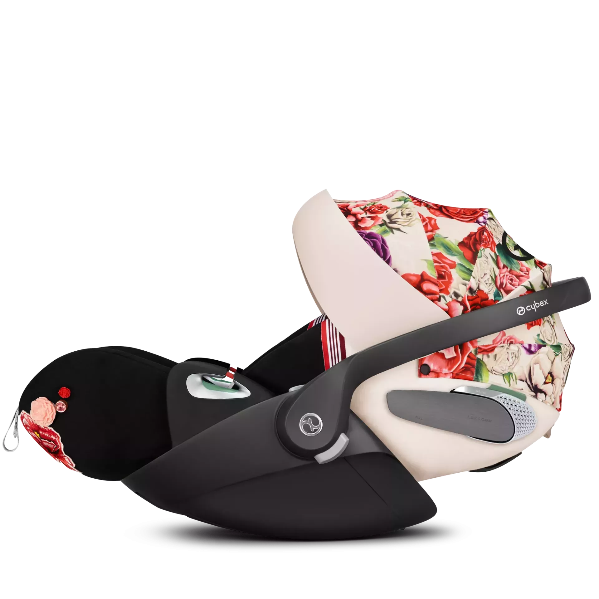 Cybex Cloud T i-Size+baza Cybex Base T | Spring Blossom Light - Fashion Collection
