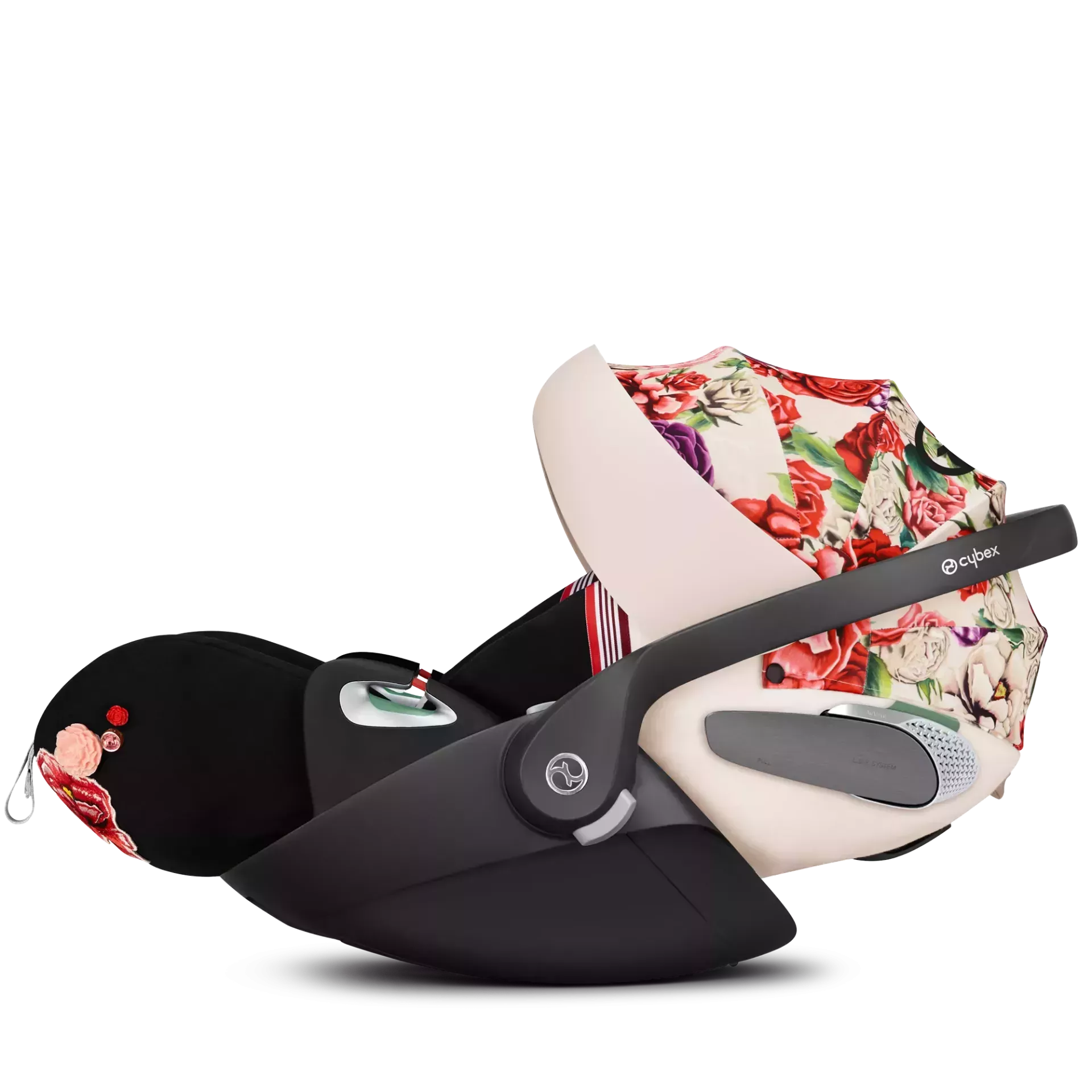 Cybex Cloud T i-Size + baza Cybex Base T | Spring Blossom Light - Fashion Collection