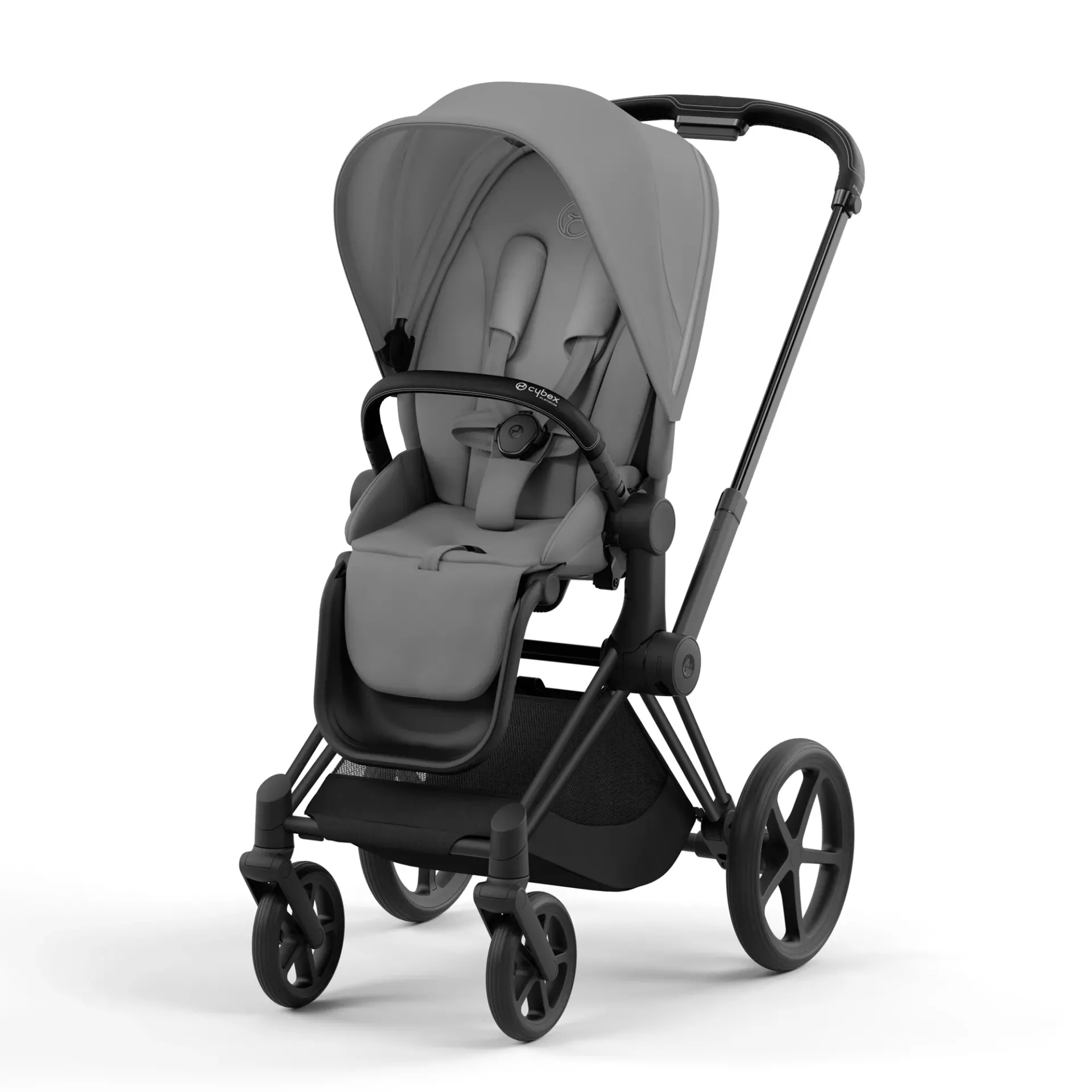 Cybex Priam 4.0 - 2w1 | Mirage Grey (Matt Black Frame) Cybex Priam 4.0 - 2w1 | Mirage Grey (Matt Black Frame)