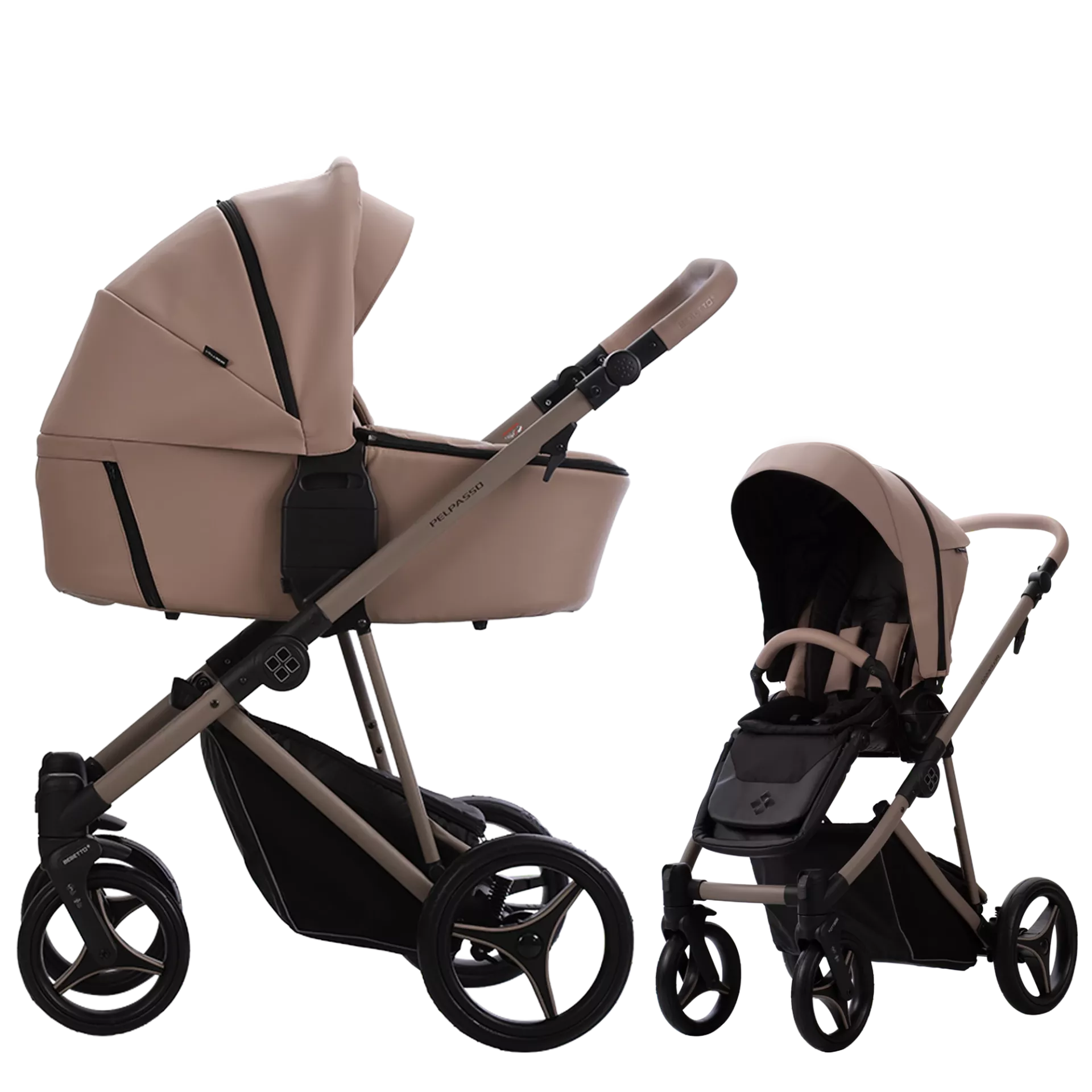 Bebetto Pelpasso Pro - 2w1 | Pro 01 Kaszmir