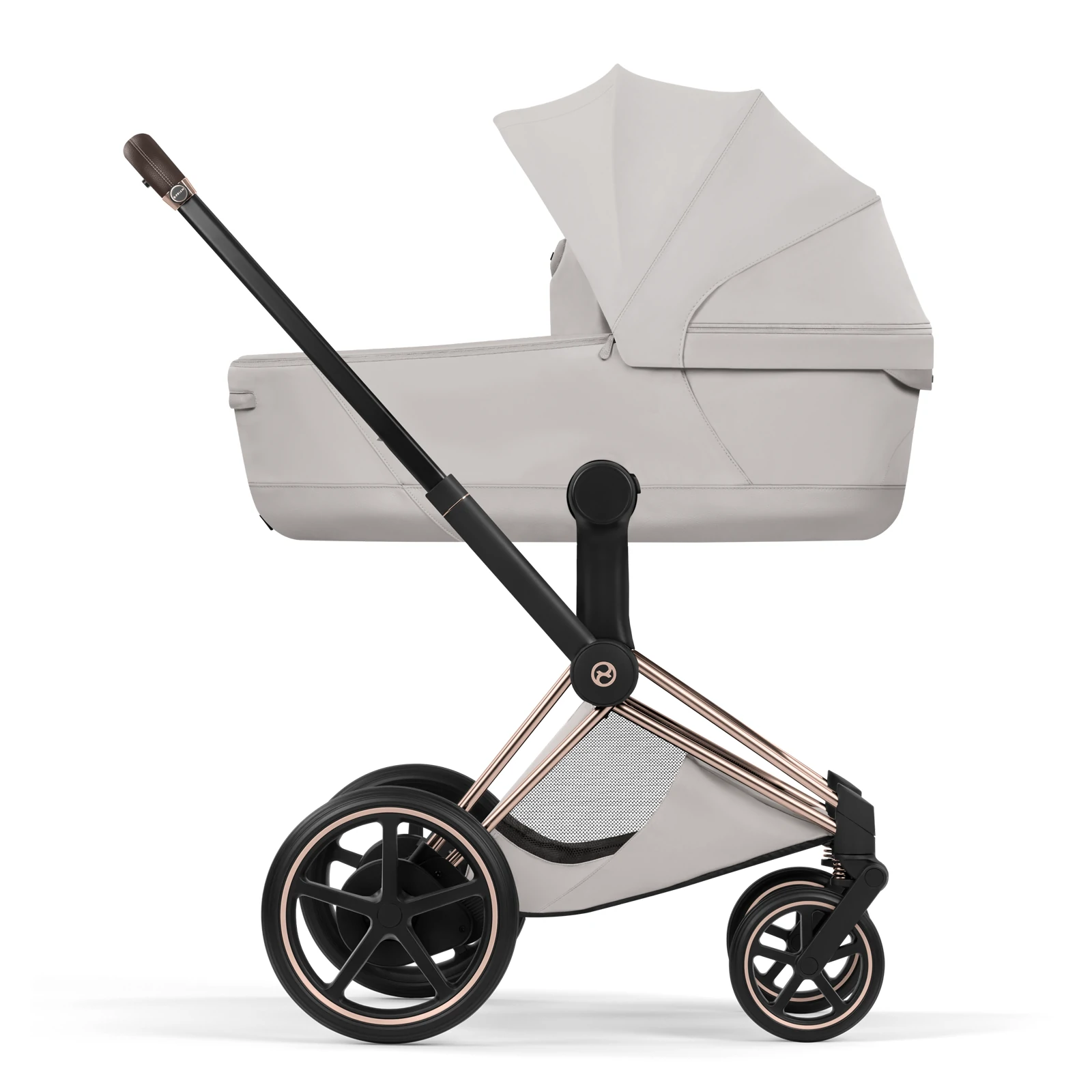 Cybex e-Priam 5.0 - wózek 2w1 | City Grey - Rosegold (Style)