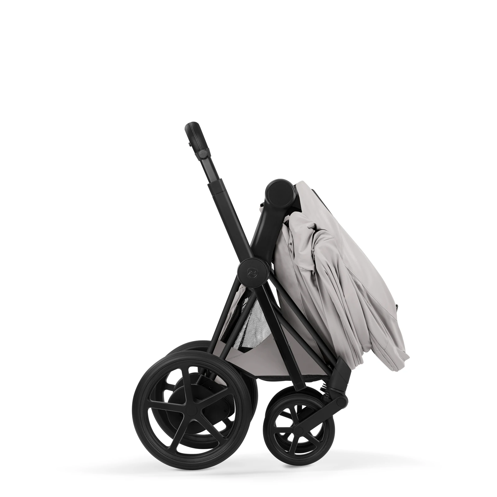 Cybex e-Priam 5.0 - wózek 2w1 | City Grey - Matt Black (Style)