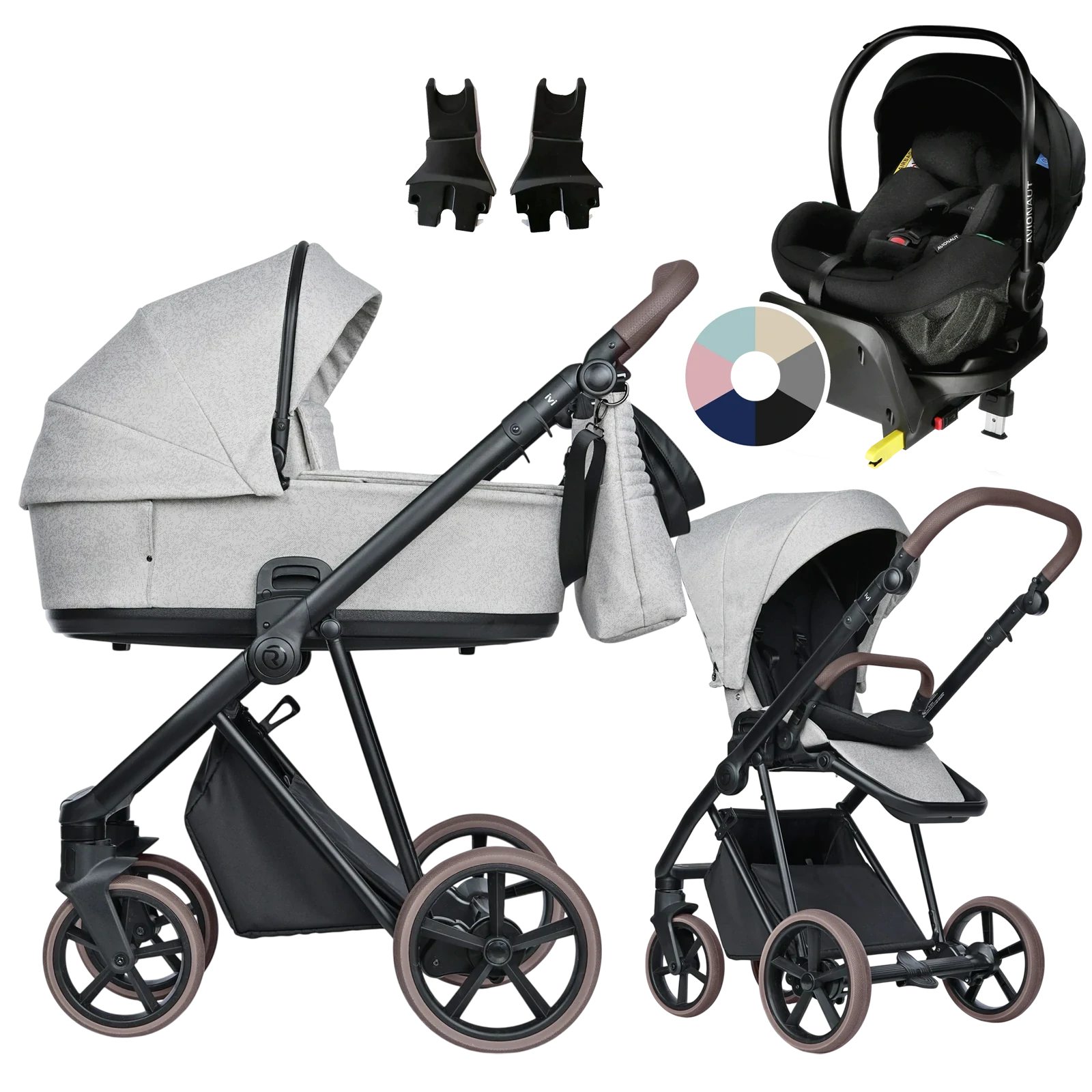 Roan Ivi 2.0 Vintage + Avionaut Pixel Pro 2.0 C + baza IQ Orbit + GRATIS - 4w1 | Pixel Light