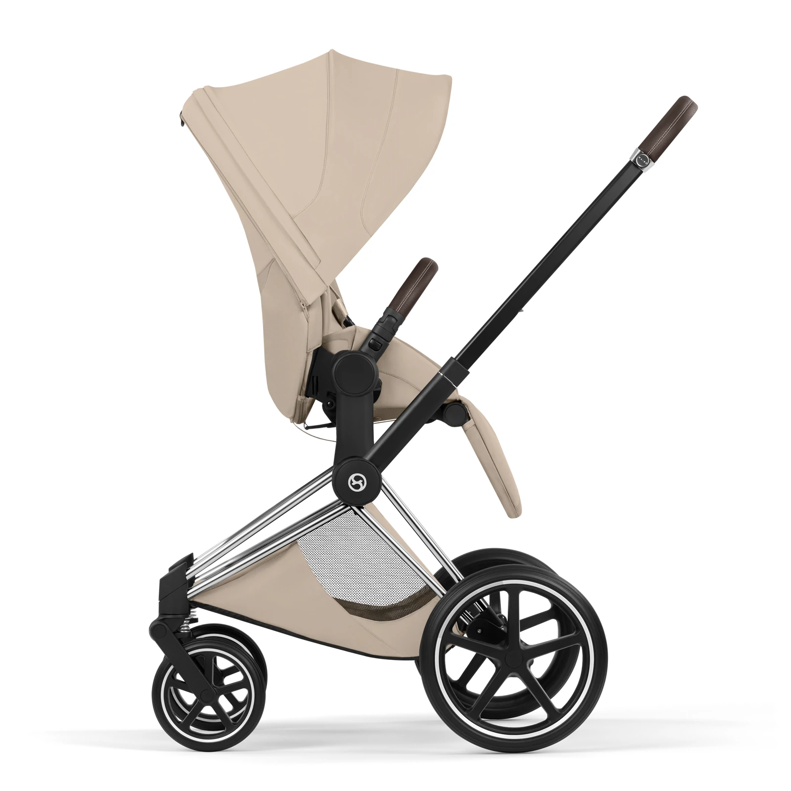 Cybex Priam 5.0 - wózek 4w1 | Cozy Beige - Chrome (Style)