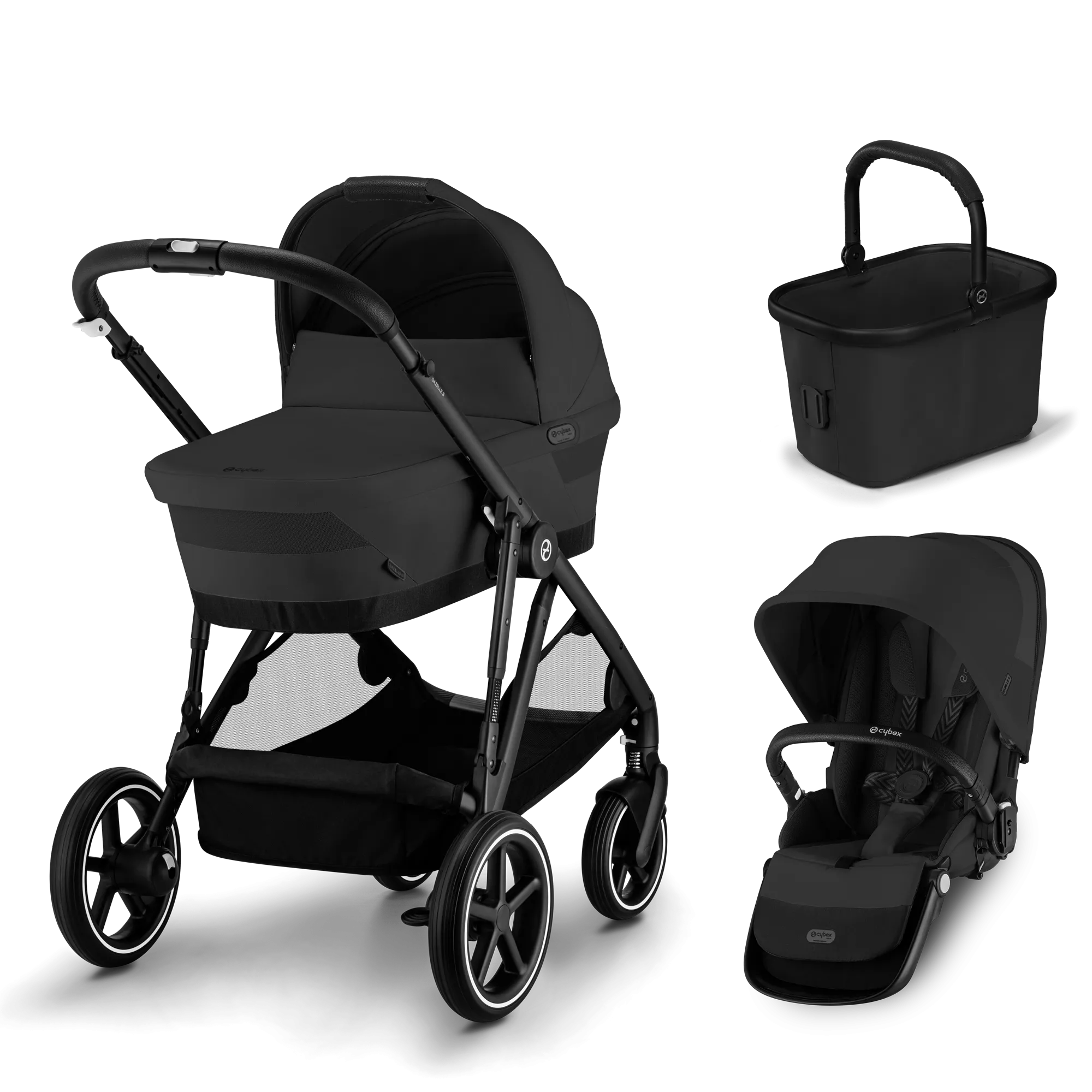 Cybex Gazelle S - 2w1 | Moon Black Cybex Gazelle S - 2w1 | Moon Black