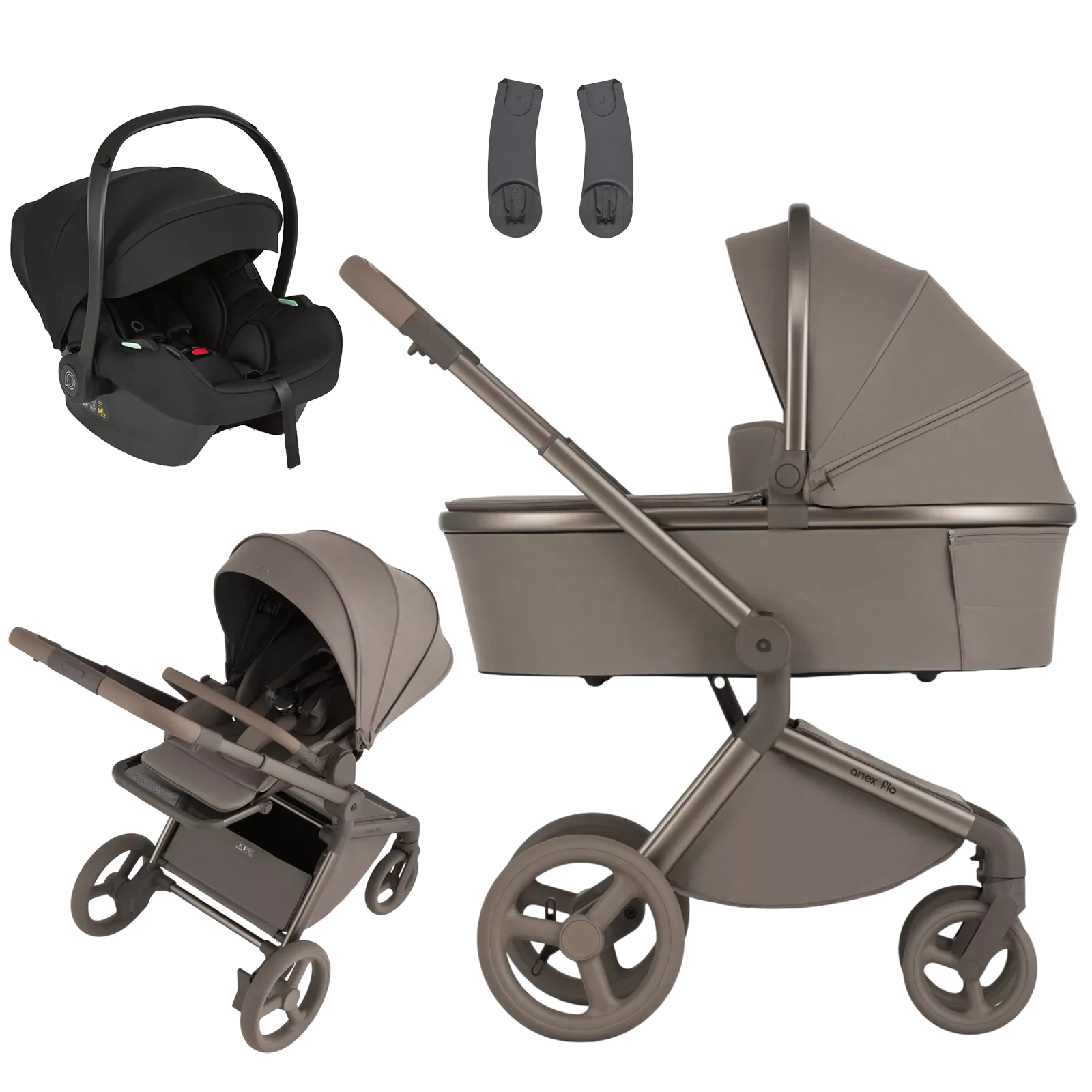 Anex Flo + Anex Cosmo +GRATIS - wózek 3w1 | Yuki