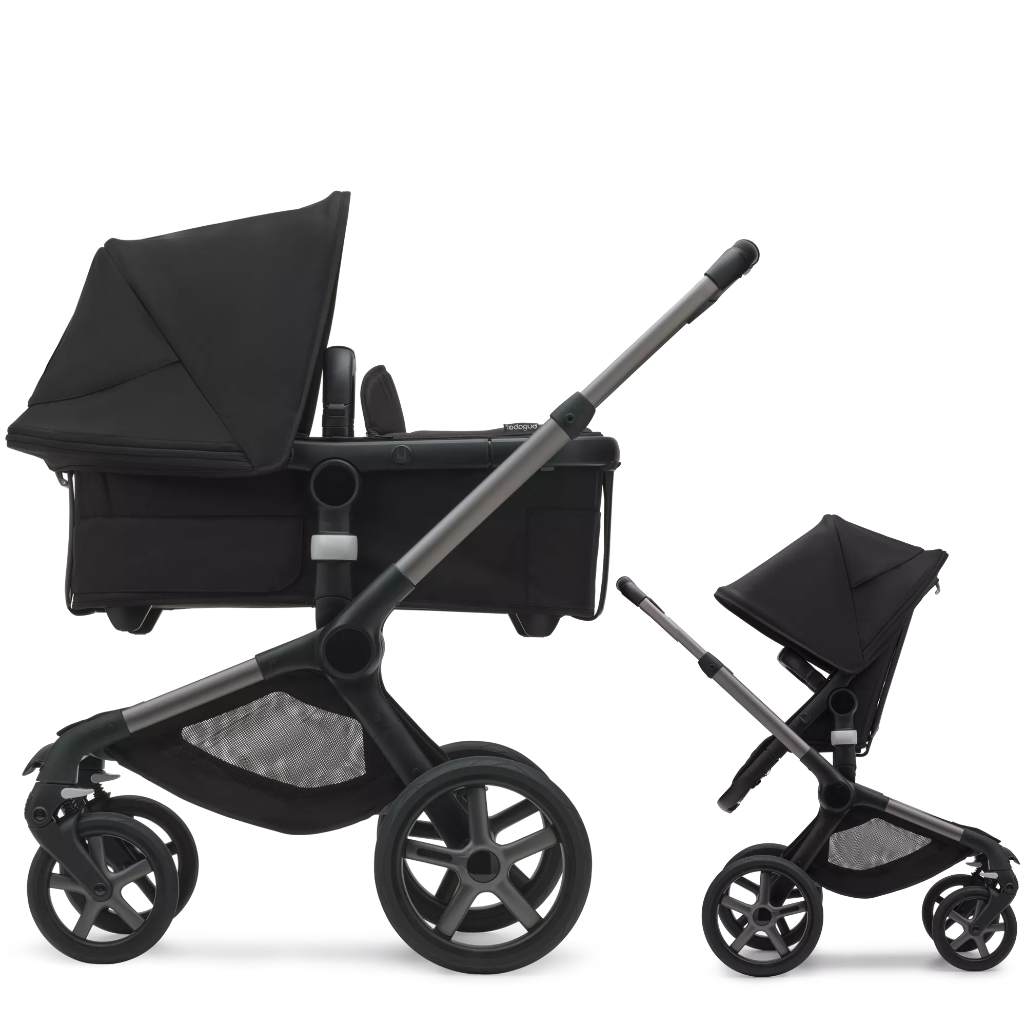 Bugaboo Fox 5 - 2w1 | Graphite-Midnight Black-Midnight Black Bugaboo Fox 5 - 2w1 | Graphite-Midnight Black-Midnight Black