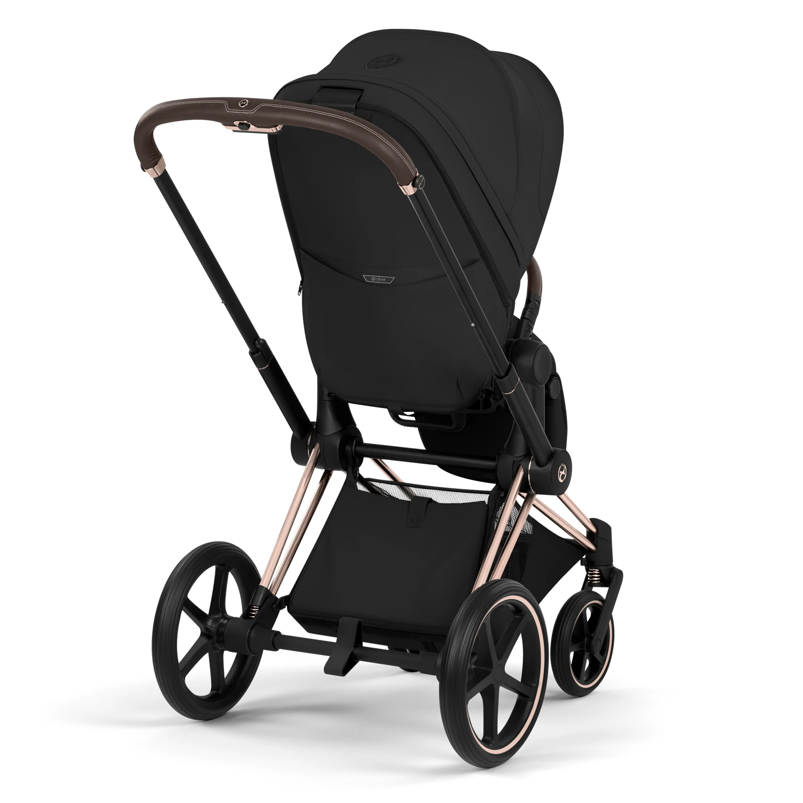 Cybex Priam 5.0 - wózek 4w1 | Sepia Black - Rosegold (Style)
