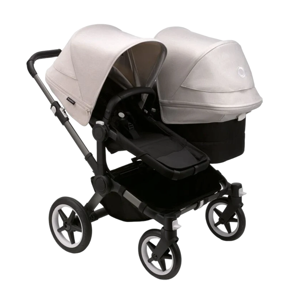 Bugaboo Donkey 5 Duo | Graphite-Midnight Black-Misty White