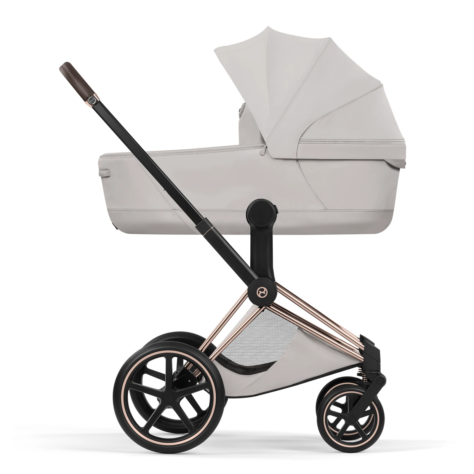 Cybex Priam 5.0 - wózek 4w1 | City Grey - Rosegold (Style)