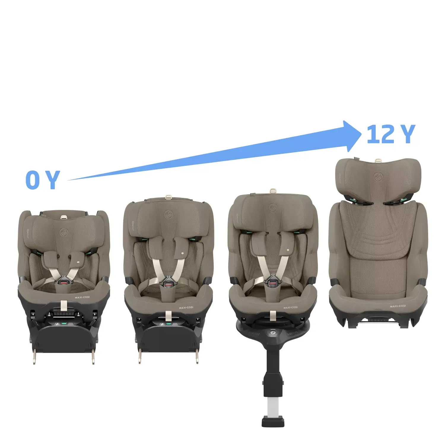 Maxi-Cosi Pearl XL Slide Pro | Authentic Truffle