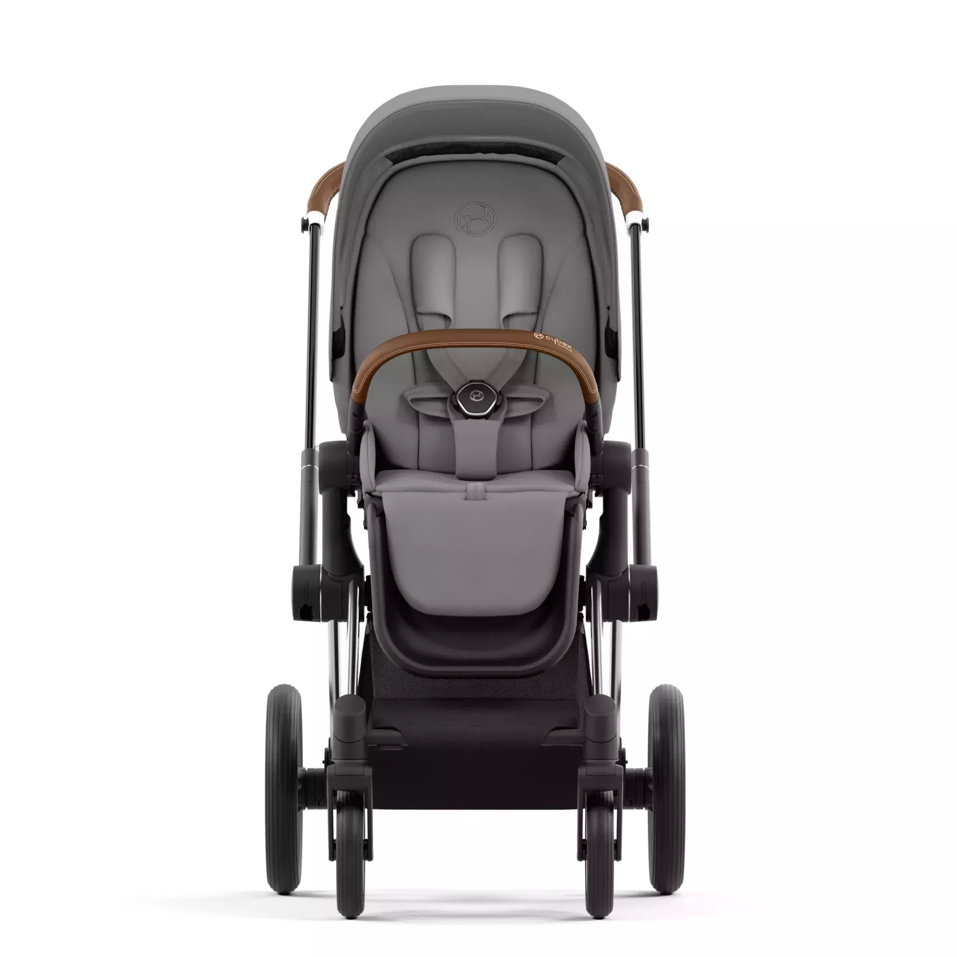 Cybex Priam 4.0 | Mirage Grey (Chrome Brown Frame) Cybex Priam 4.0 | Mirage Grey (Chrome Brown Frame)