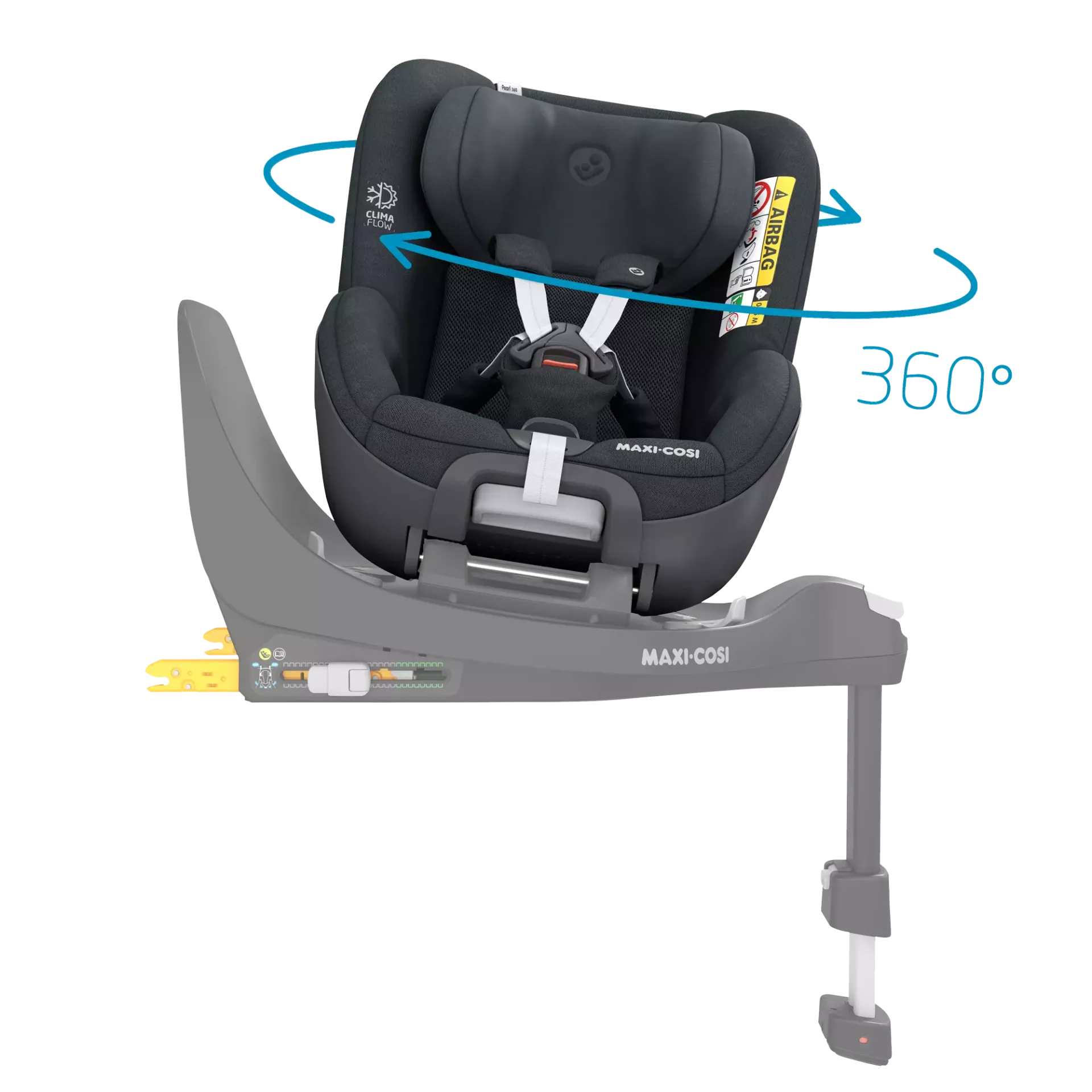 Maxi-Cosi Pearl 360 | Authentic Graphite