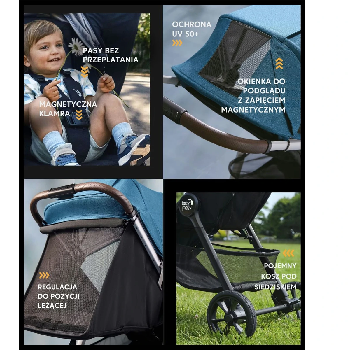 Baby Jogger City Mini GT3 + GRATIS | Rich Black