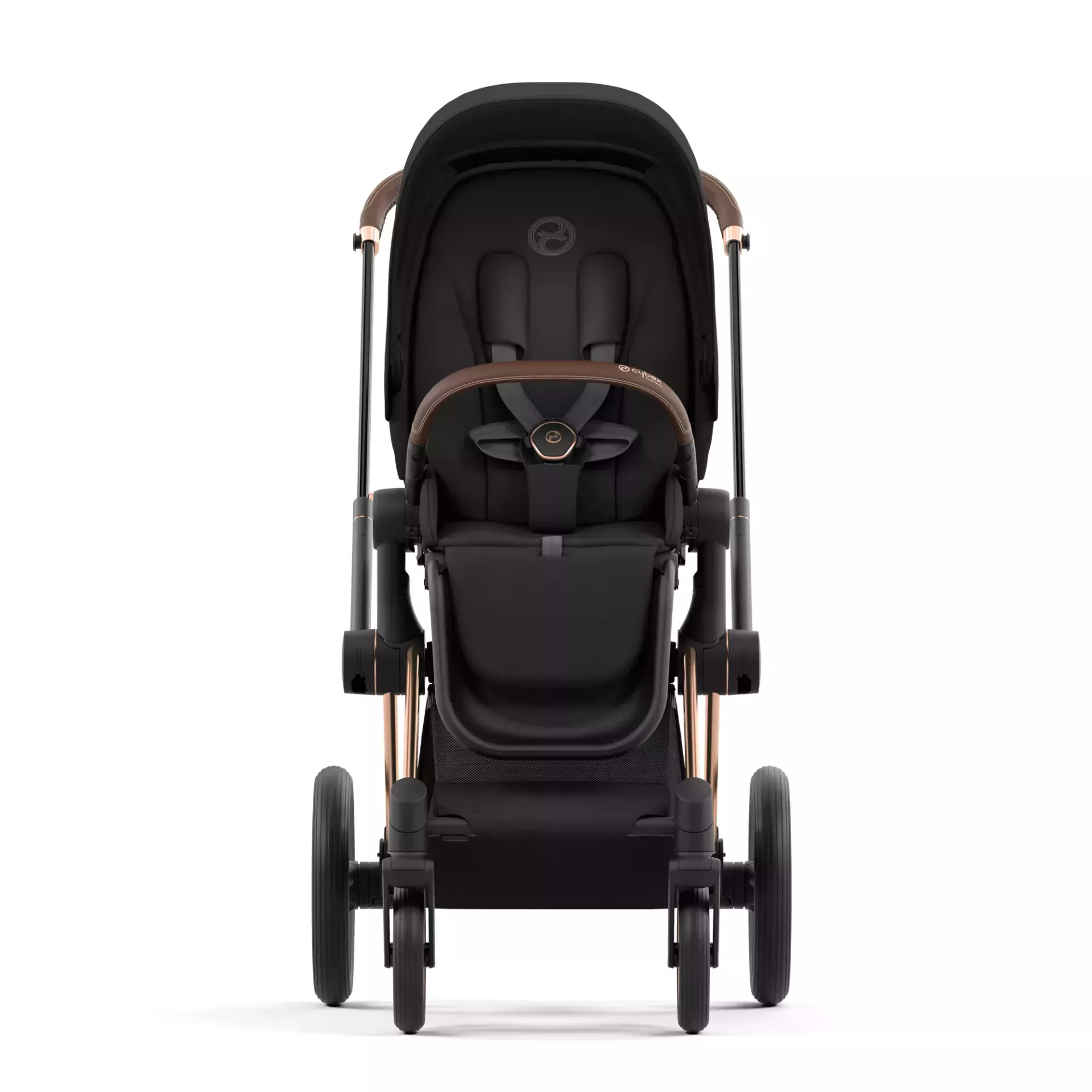 Cybex Priam 4.0 | Sepia Black (Rosegold Frame) Cybex Priam 4.0 | Sepia Black (Rosegold Frame)