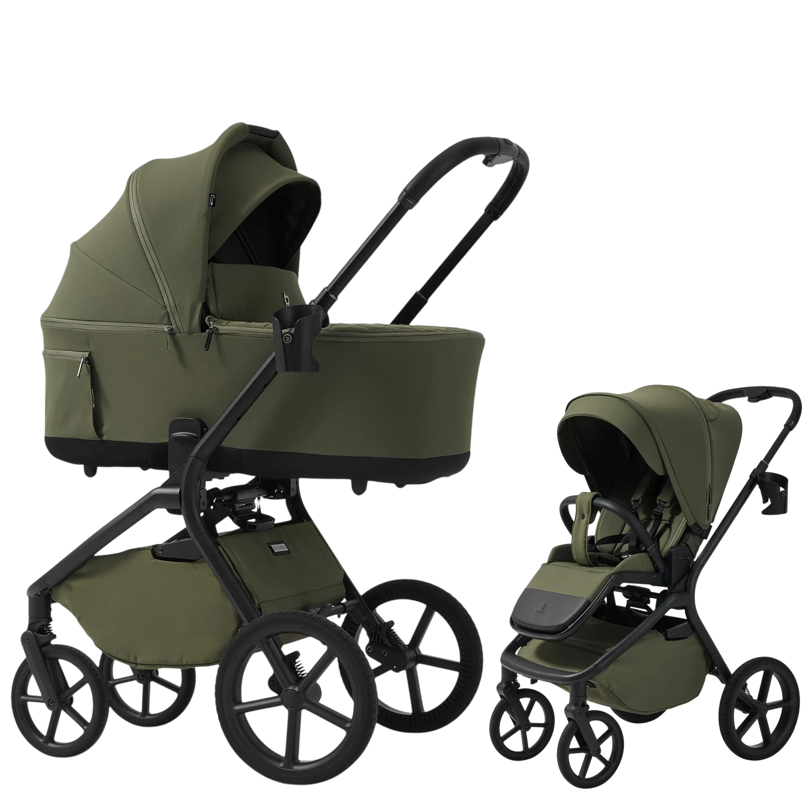 Future Design Inspiro - wózek 2w1 | Silk Olive