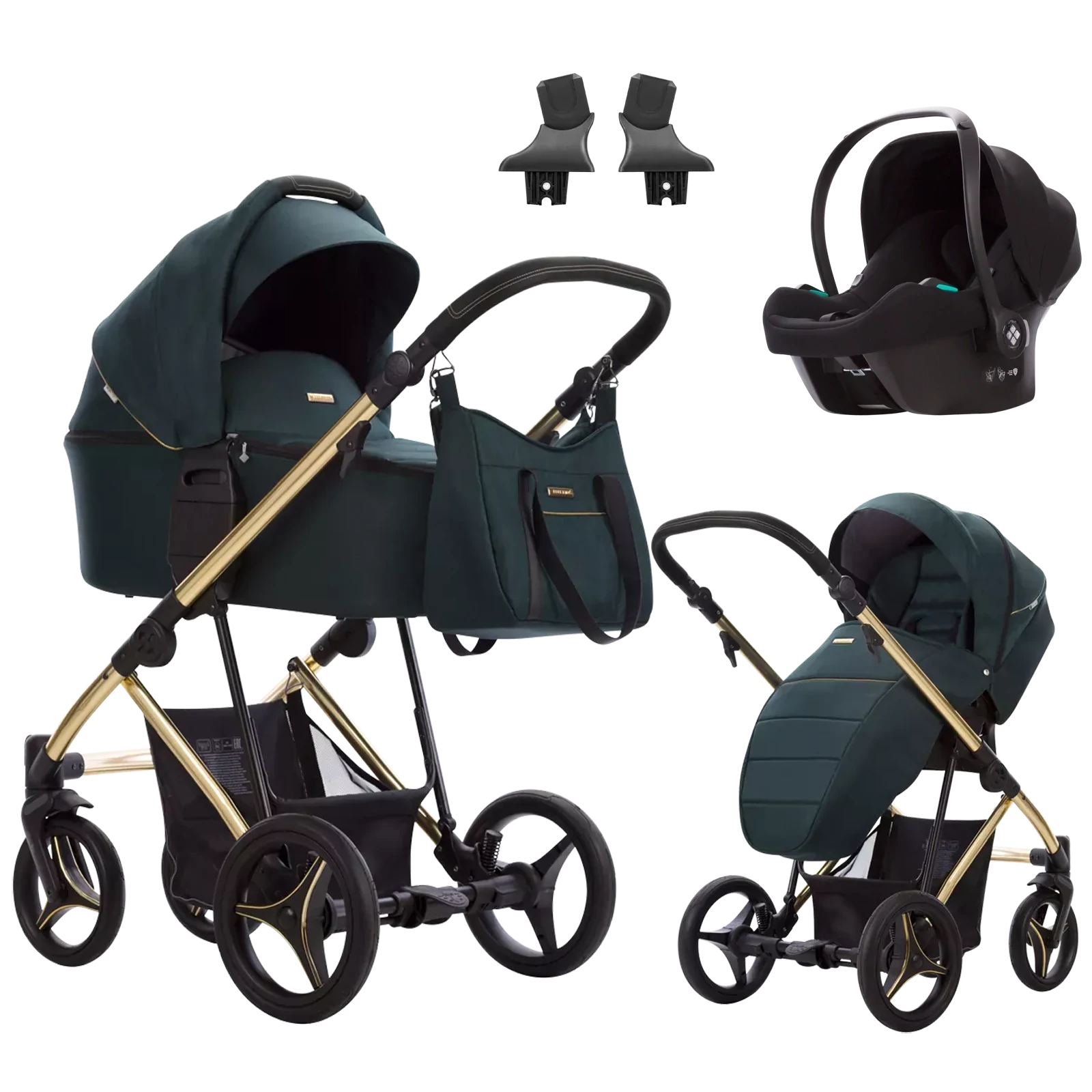 Bebetto Flavio Premium Class + Bebetto Cosmo 2.0 +GRATIS - 3w1 | Gold 01