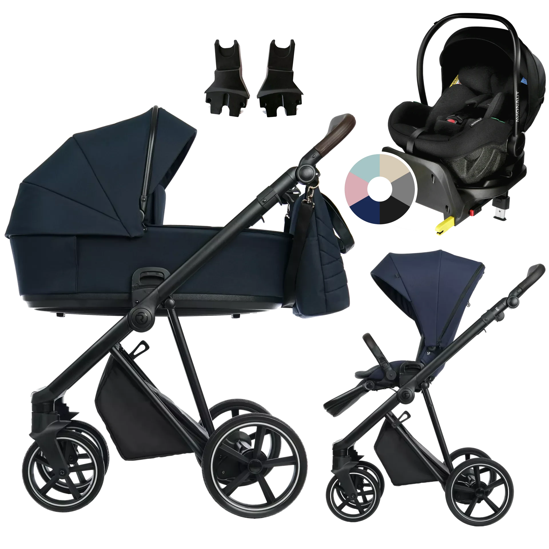 Roan Ivi 2.0 + Avionaut Pixel Pro 2.0 C + baza IQ Orbit +GRATIS - 4w1 | Mystic Blue