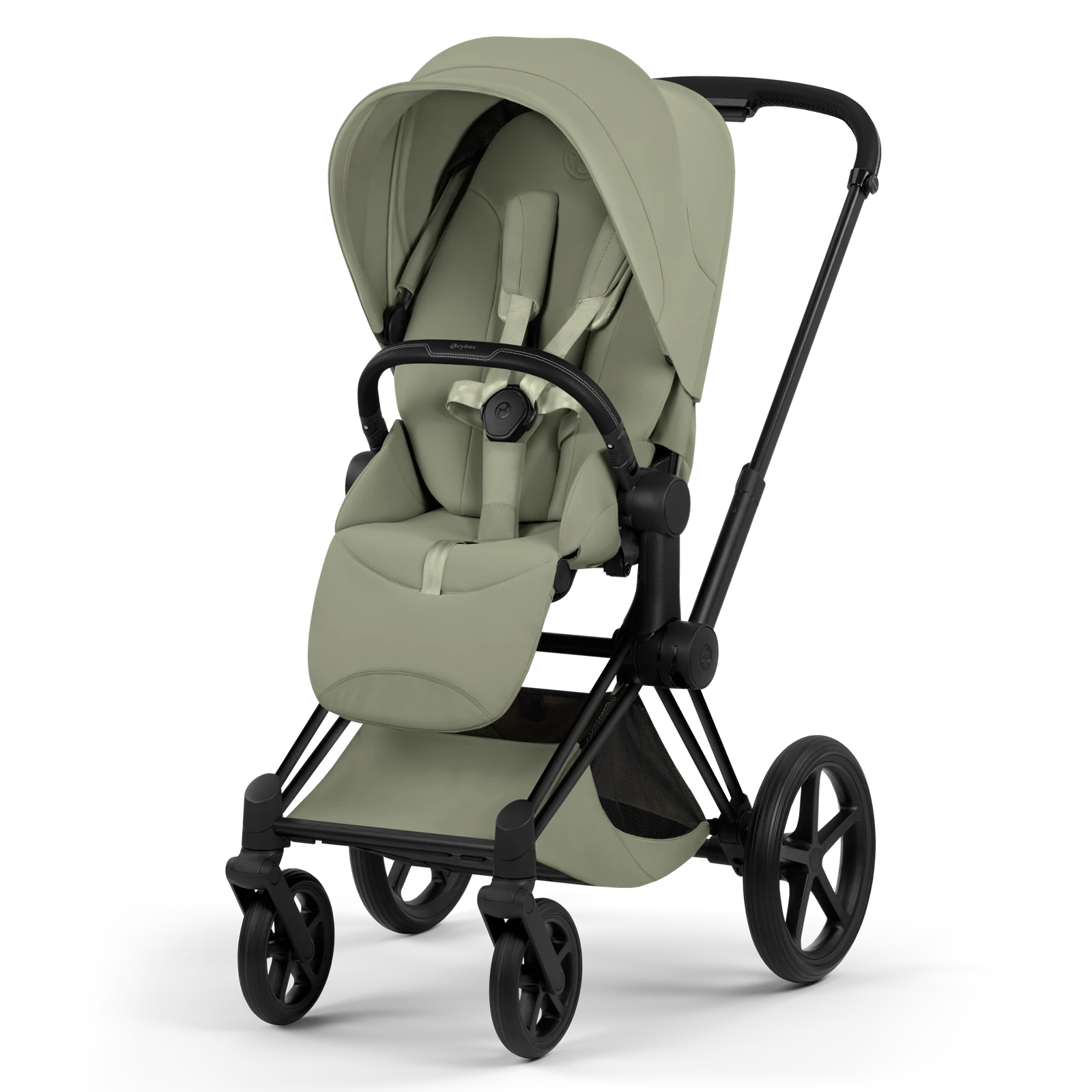Cybex Priam 5.0 - wózek 4w1 | Sage Green - Matt Black (Style)