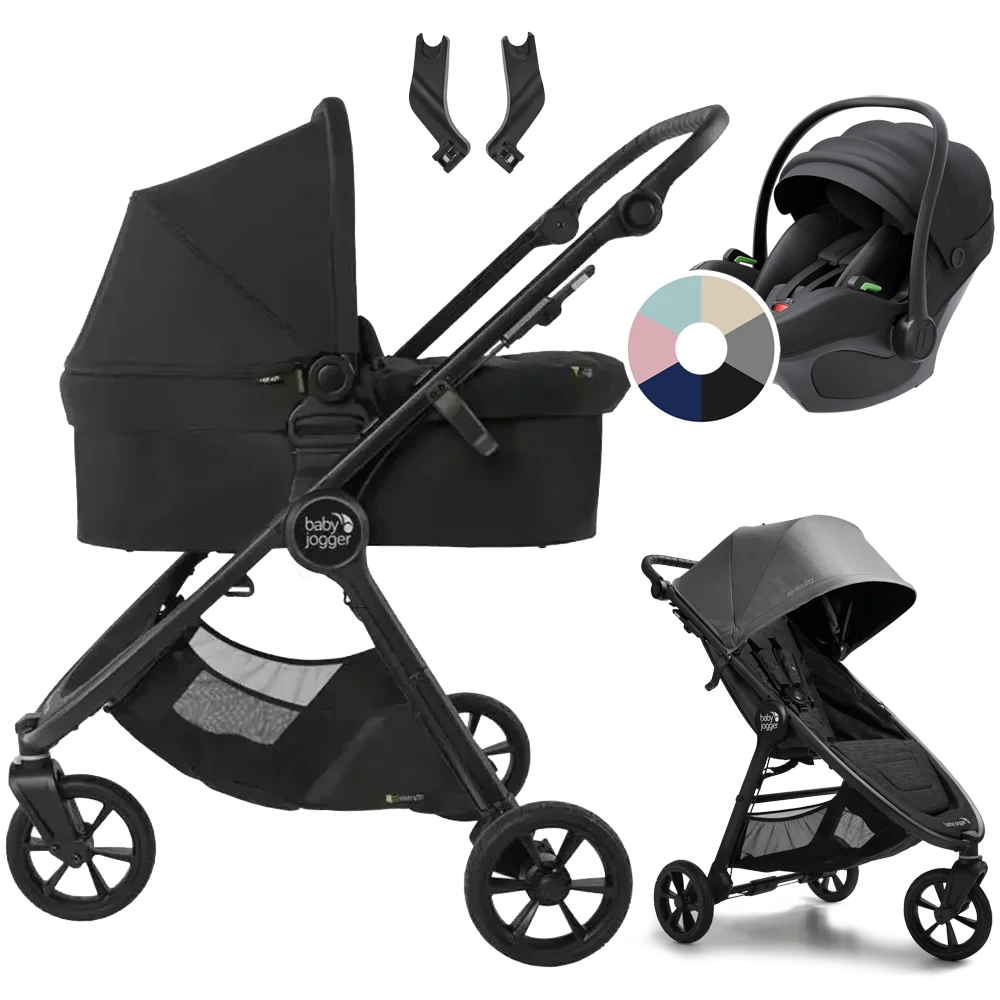 Baby Jogger City Mini GT2 + Avionaut Pixel 3 + GRATIS - 3w1 | Stone Grey