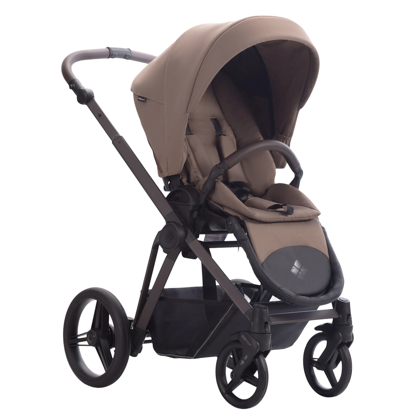 Bebetto Nuvio - wózek 2w1 | 06 Brown