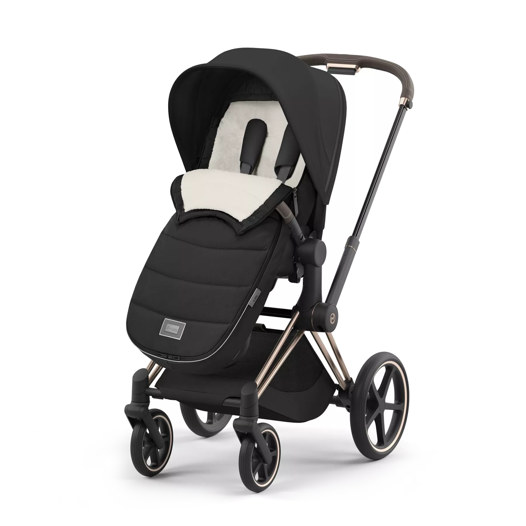 Śpiworek uniwersalny Cybex Platinum | Sepia Black Śpiworek uniwersalny Cybex Platinum | Sepia Black