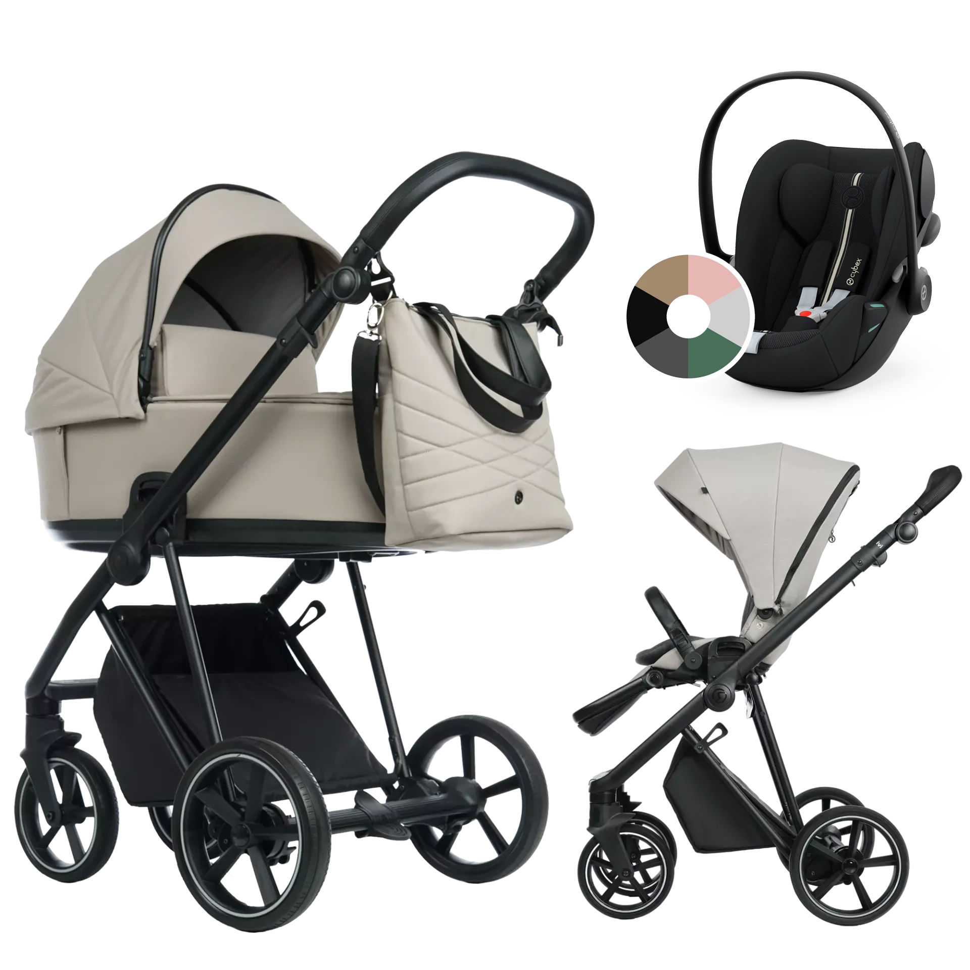 Roan Ivi 2.0 + Cybex Cloud G i-Size +GRATIS - 3w1 | Sesame
