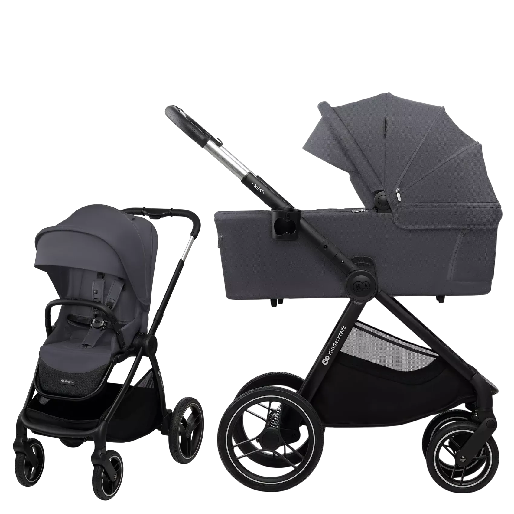 Kinderkraft Nea 2 - 2w1 | Deep Grey