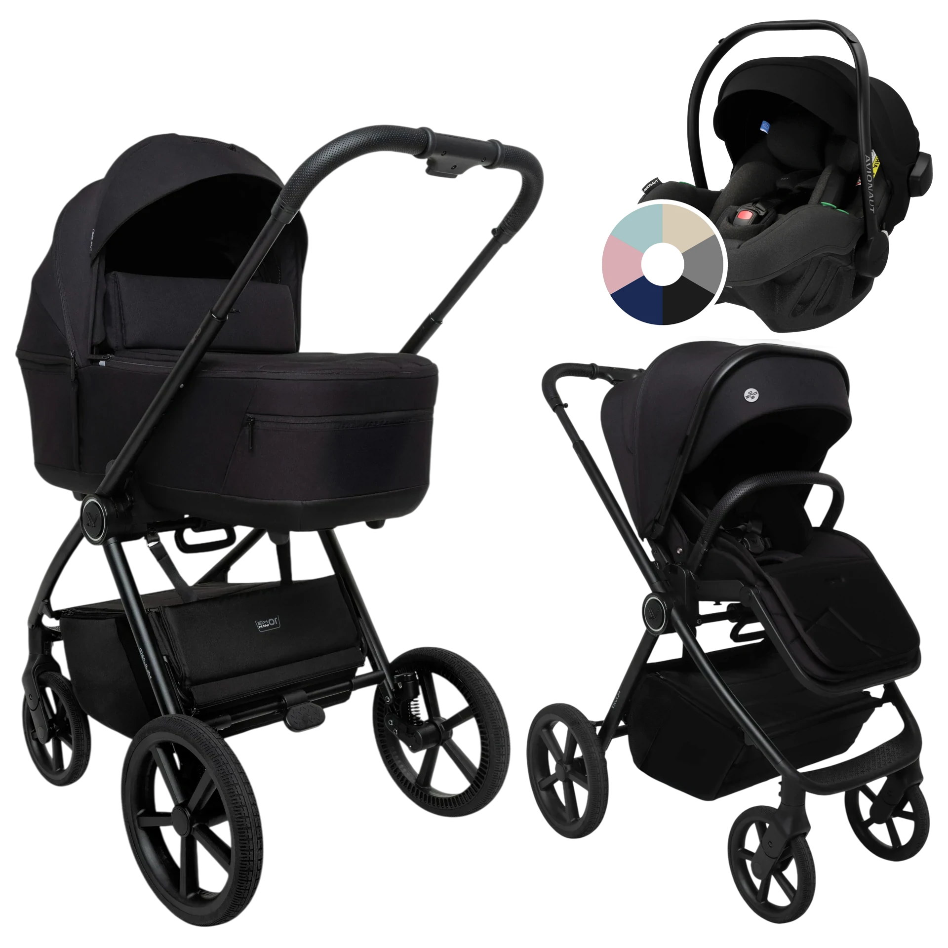 Muuvo One + Avionaut Pixel Pro 2.0 C +GRATIS - 3w1 | Negro