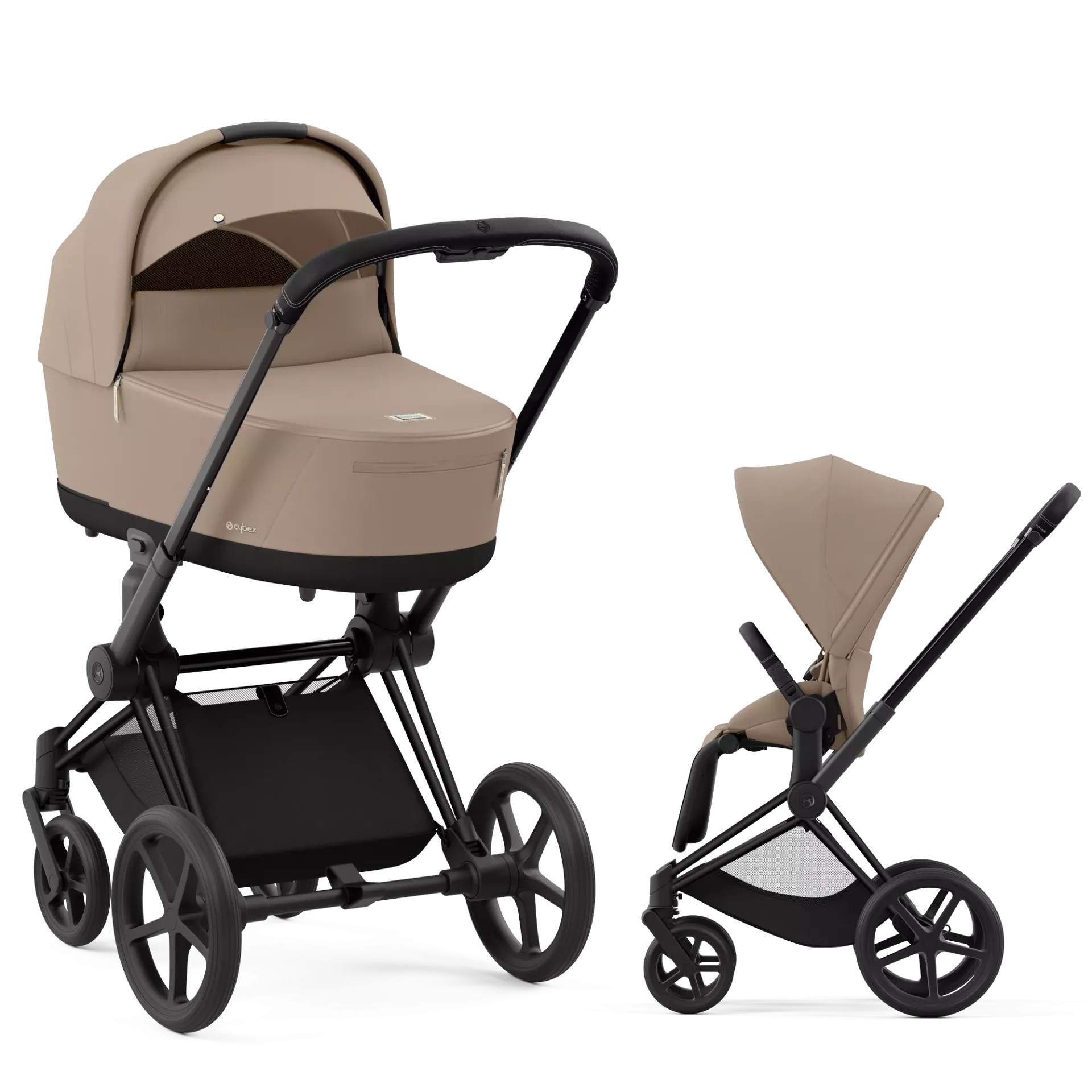 Cybex Priam 4.0 - 2w1 | Cozy Beige (Matt Black Frame)