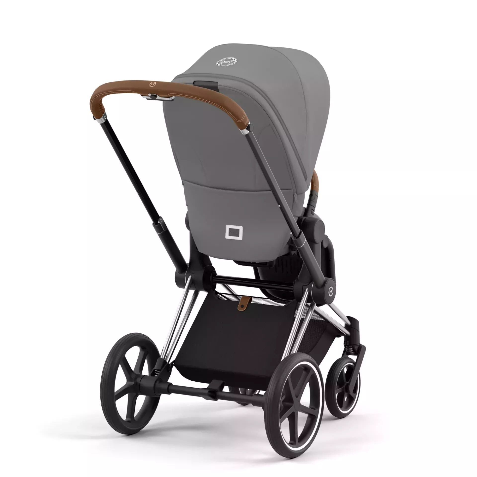 Cybex Priam 4.0 | Mirage Grey (Chrome Brown Frame) Cybex Priam 4.0 | Mirage Grey (Chrome Brown Frame)