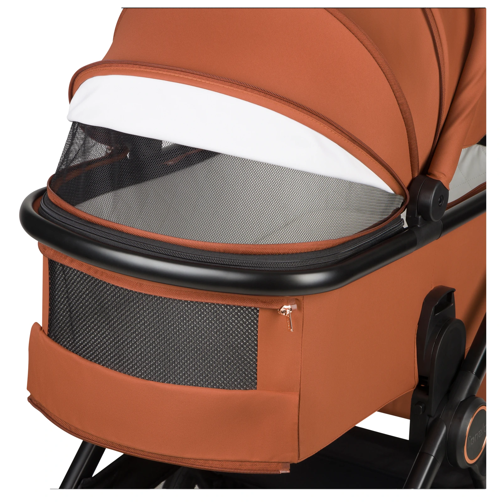 Lionelo Layla - wózek 2w1 | Brown Rust