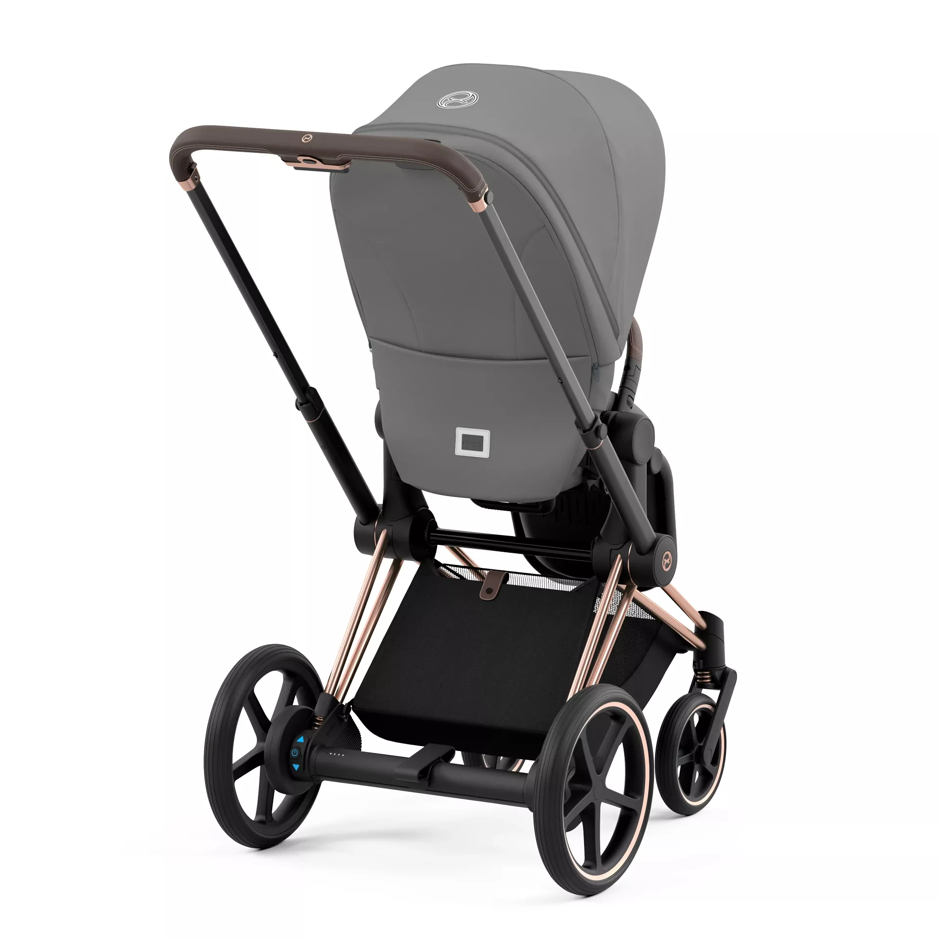 Cybex e-Priam 4.0 - 2w1 | Mirage Grey (Rosegold Frame) Cybex e-Priam 4.0 - 2w1 | Mirage Grey (Rosegold Frame)