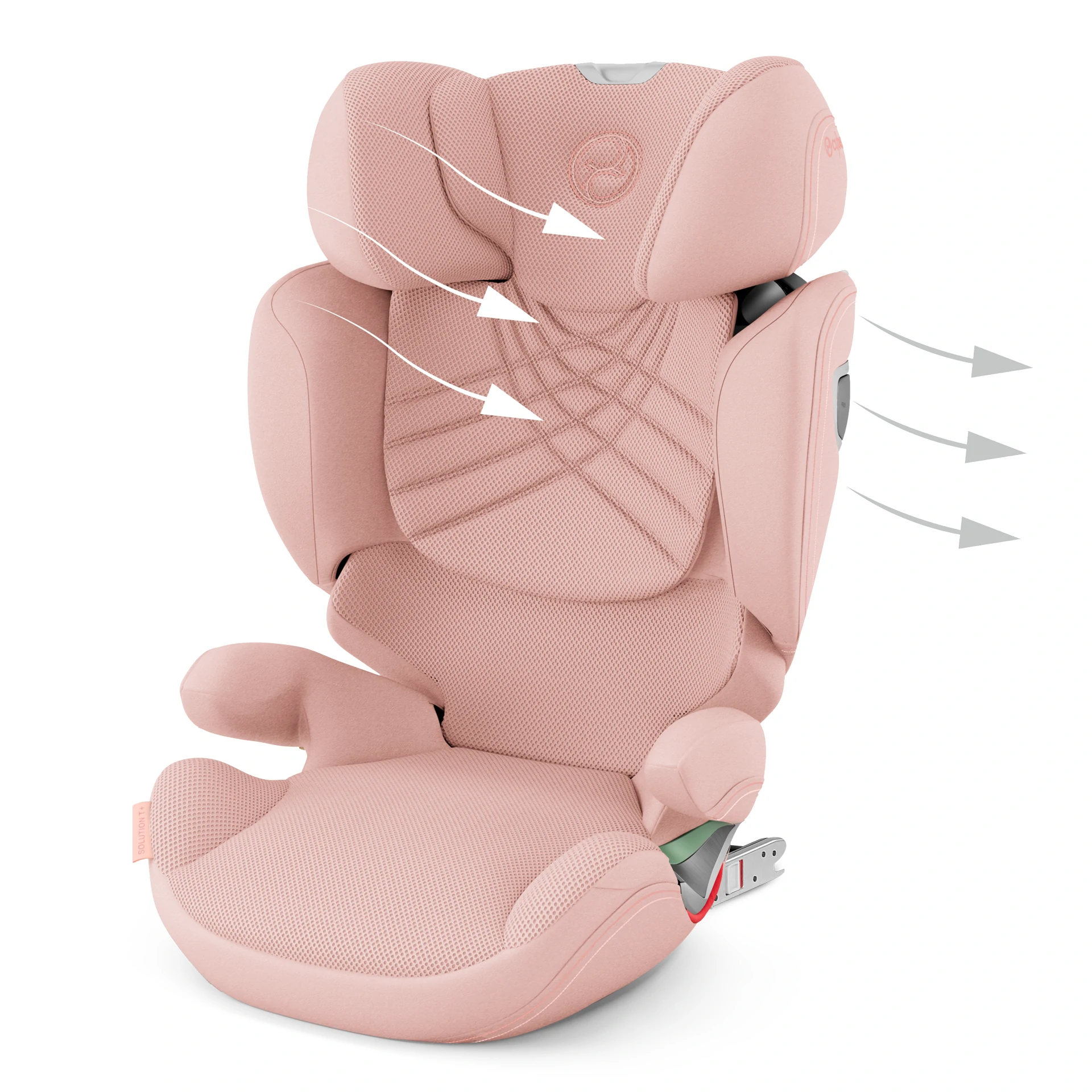 Cybex Solution T i-Fix | Peach Pink (Plus)