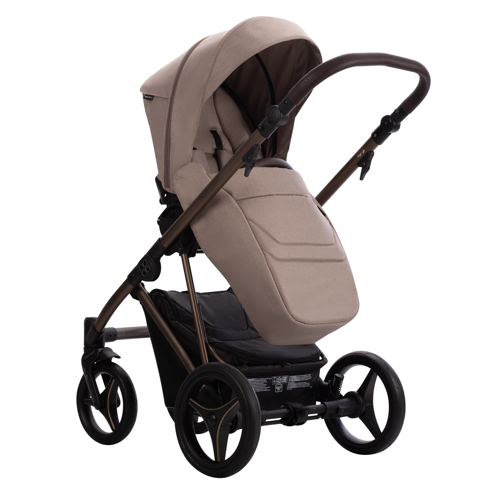 Bebetto Pelpasso + Bebetto Cosmo 2.0 +GRATIS - 3w1 | 04 Choco