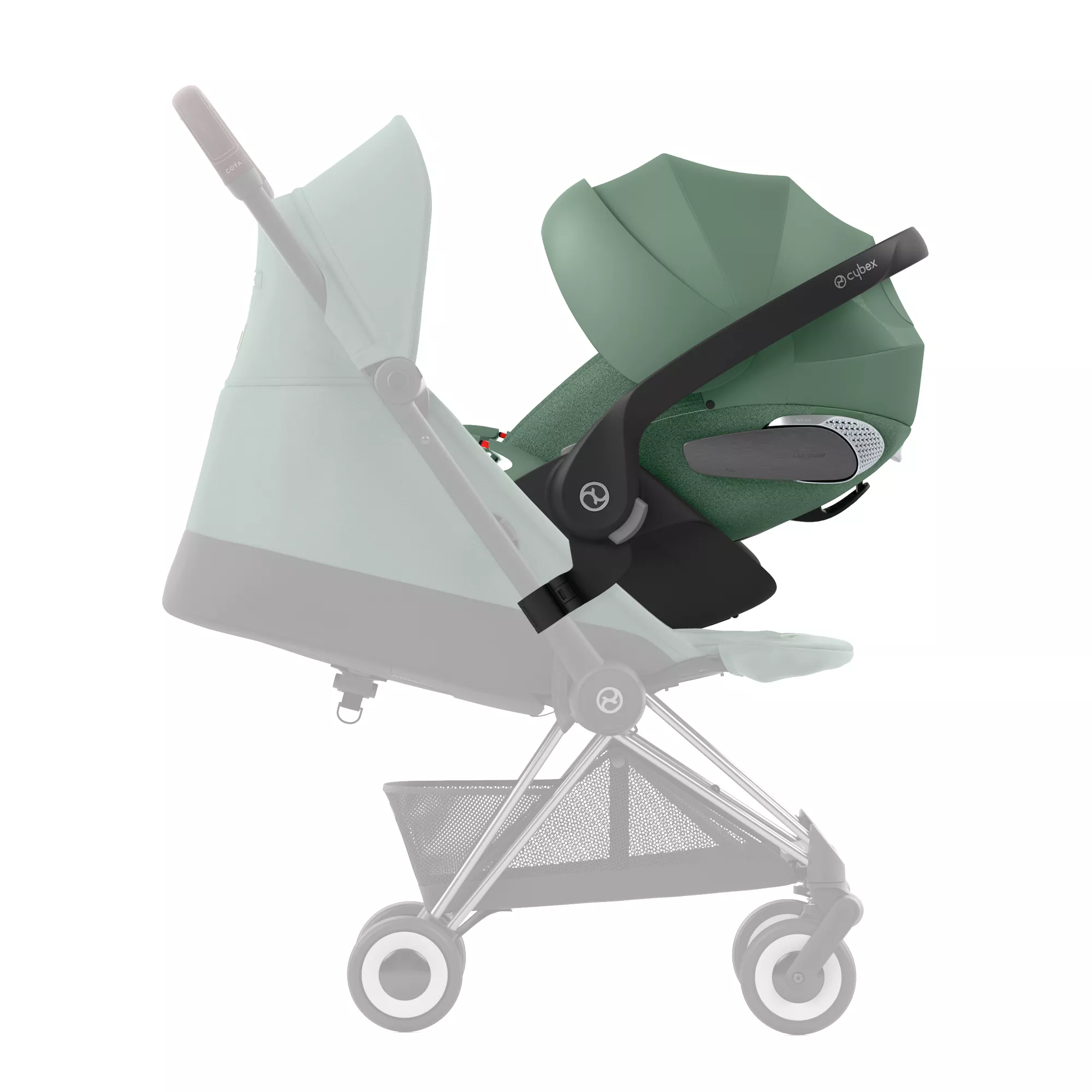 Cybex Cloud T i-Size + baza Cybex Base T | Leaf Green (Plus) Cybex Cloud T i-Size + baza Cybex Base T | Leaf Green (Plus)