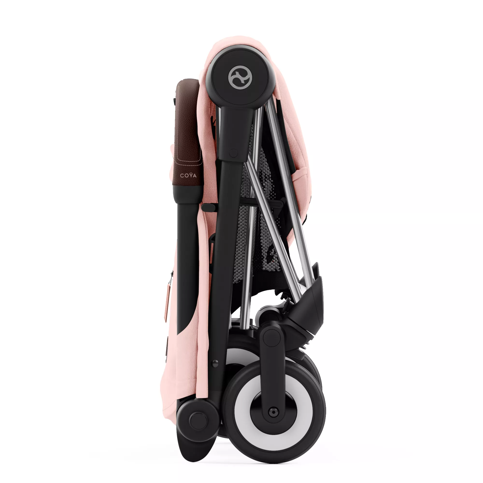 Cybex Coya | Peach Pink (Chrome Frame) Cybex Coya | Peach Pink (Chrome Frame)