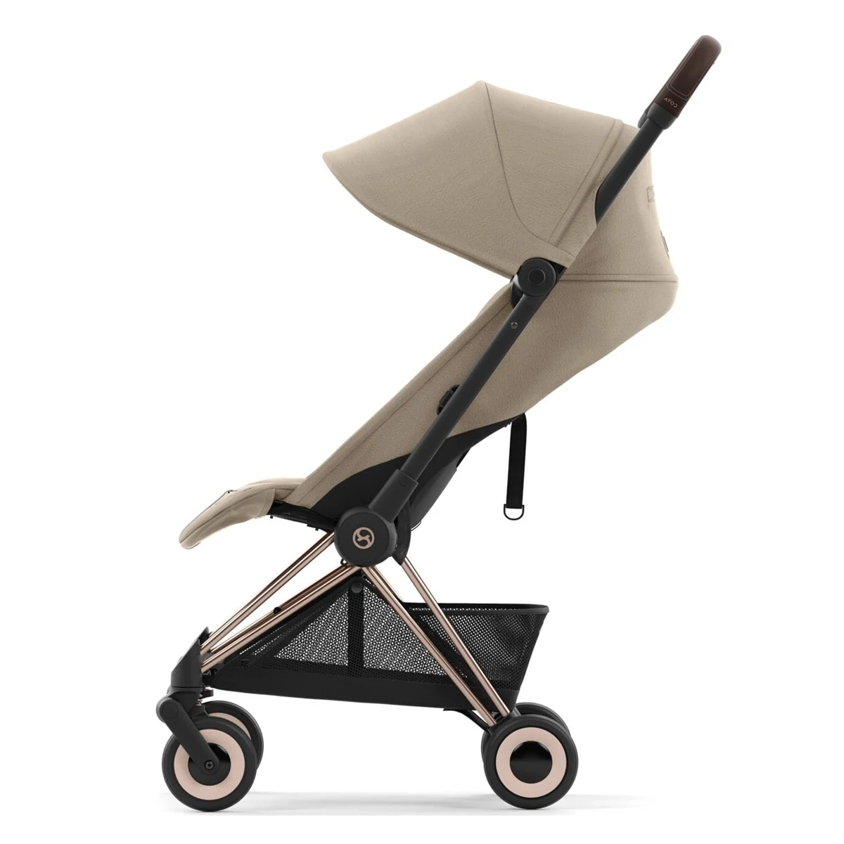 Cybex Coya | Cozy Beige - Rosegold | OUTLET