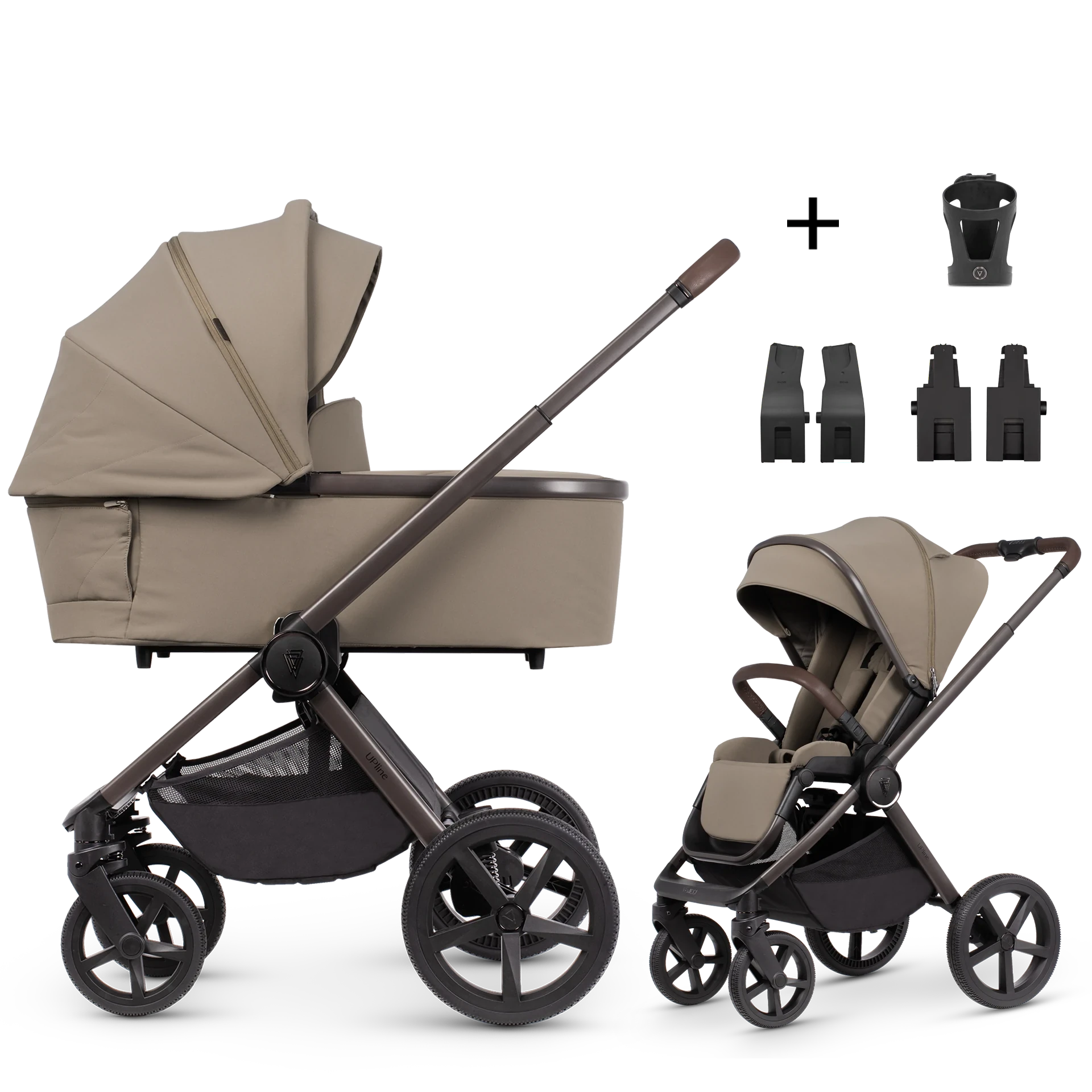 Venicci Tinum Upline SE +AKCESORIA - 2w1 | Powder Venicci Tinum Upline SE +AKCESORIA - 2w1 | Powder