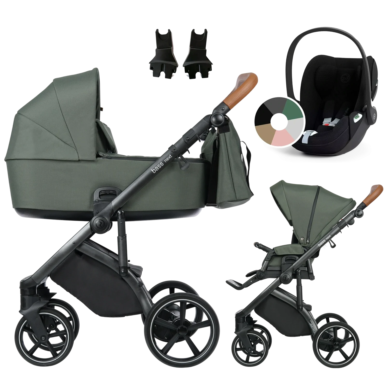 Roan Bass Next + Cybex Cloud T i-Size +GRATIS - 3w1 | Hunter Queen