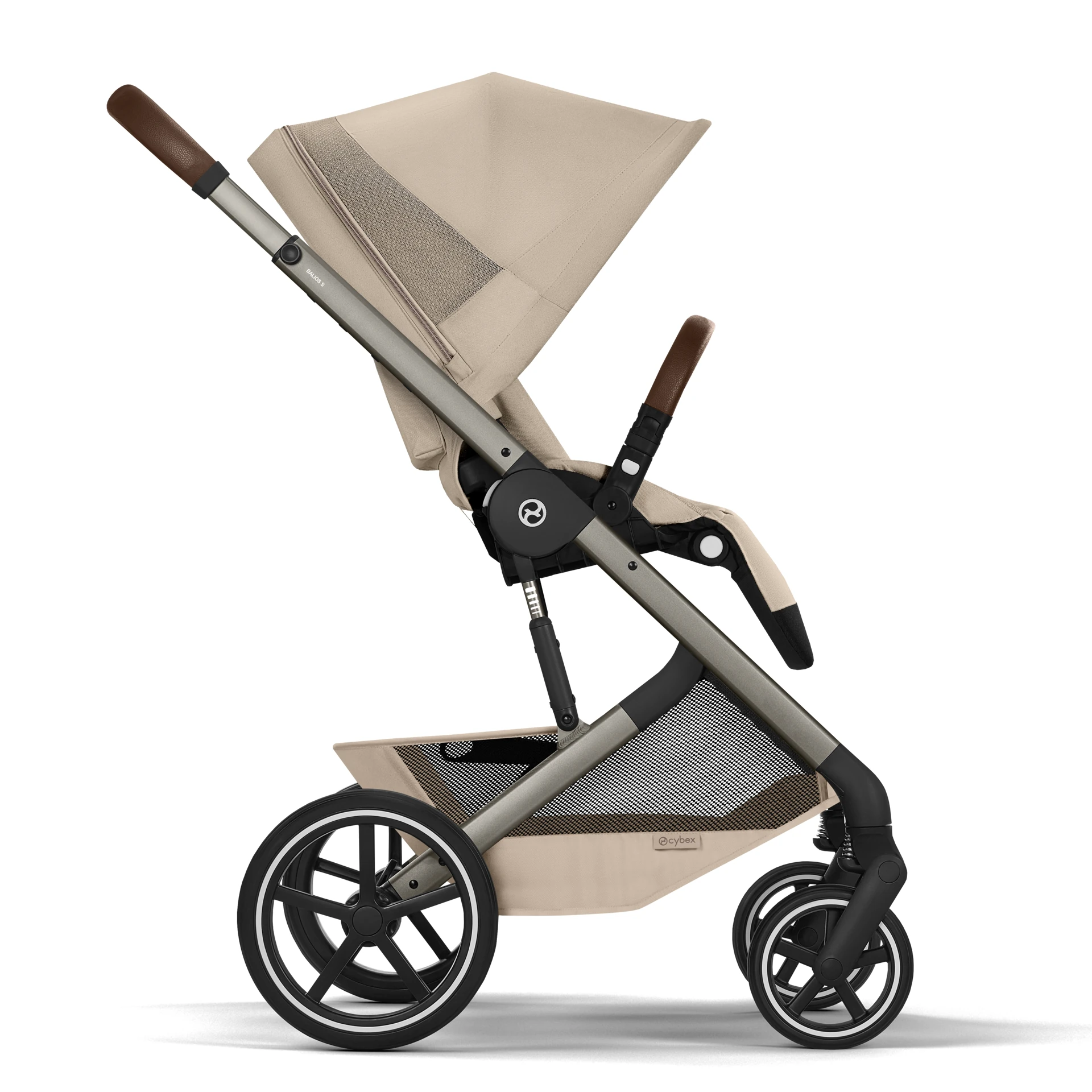 Cybex Balios S Lux Fold - 2w1 ze składaną gondolą | Almond Beige